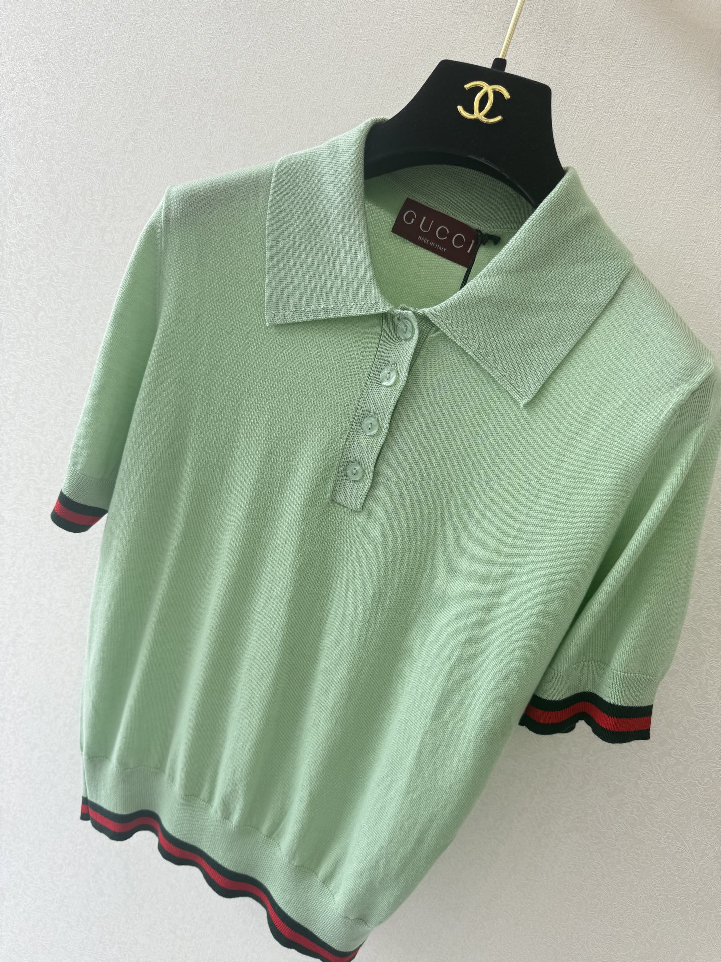 古驰新品🆕🆕Polo领短袖💗💗实拍图🆕🆕