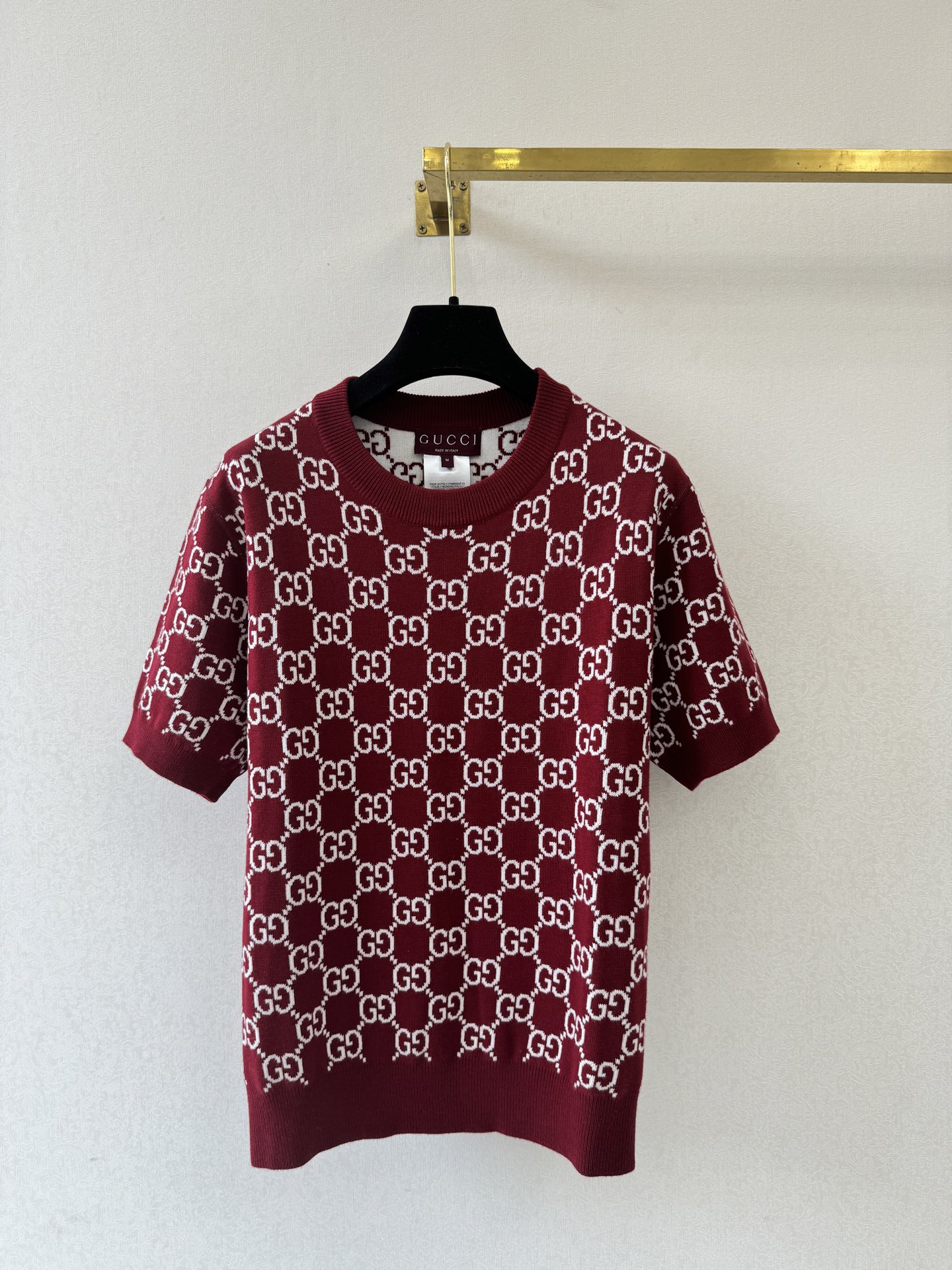 古驰经典爆款🆕🆕圆领短袖💗💗实拍图🆕🆕两面可穿