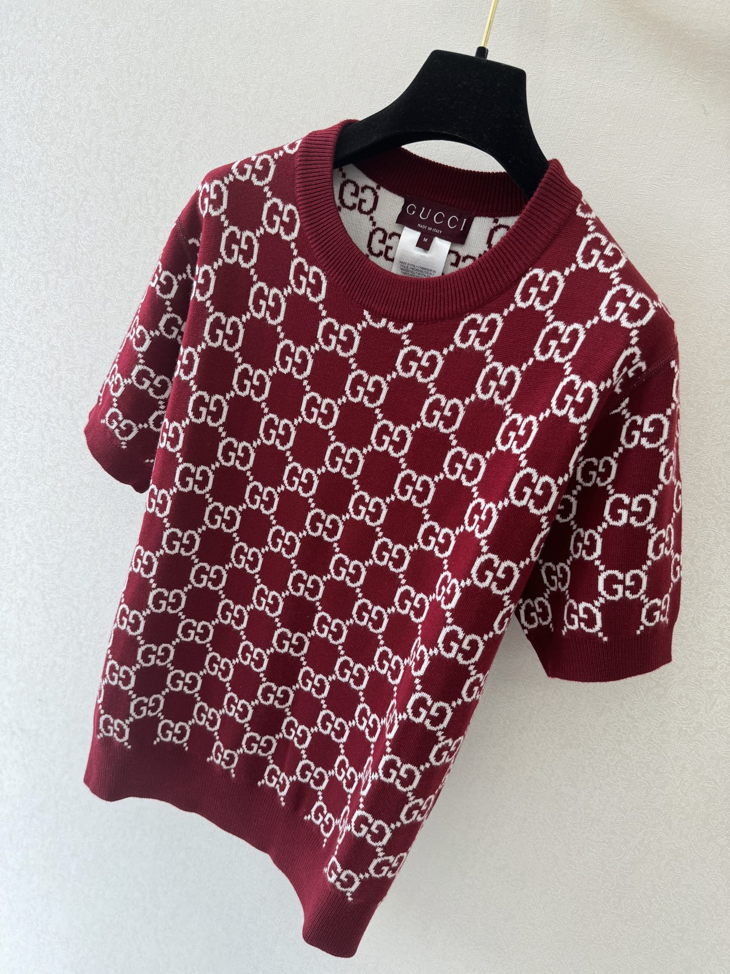 古驰经典爆款🆕🆕圆领短袖💗💗实拍图🆕🆕两面可穿