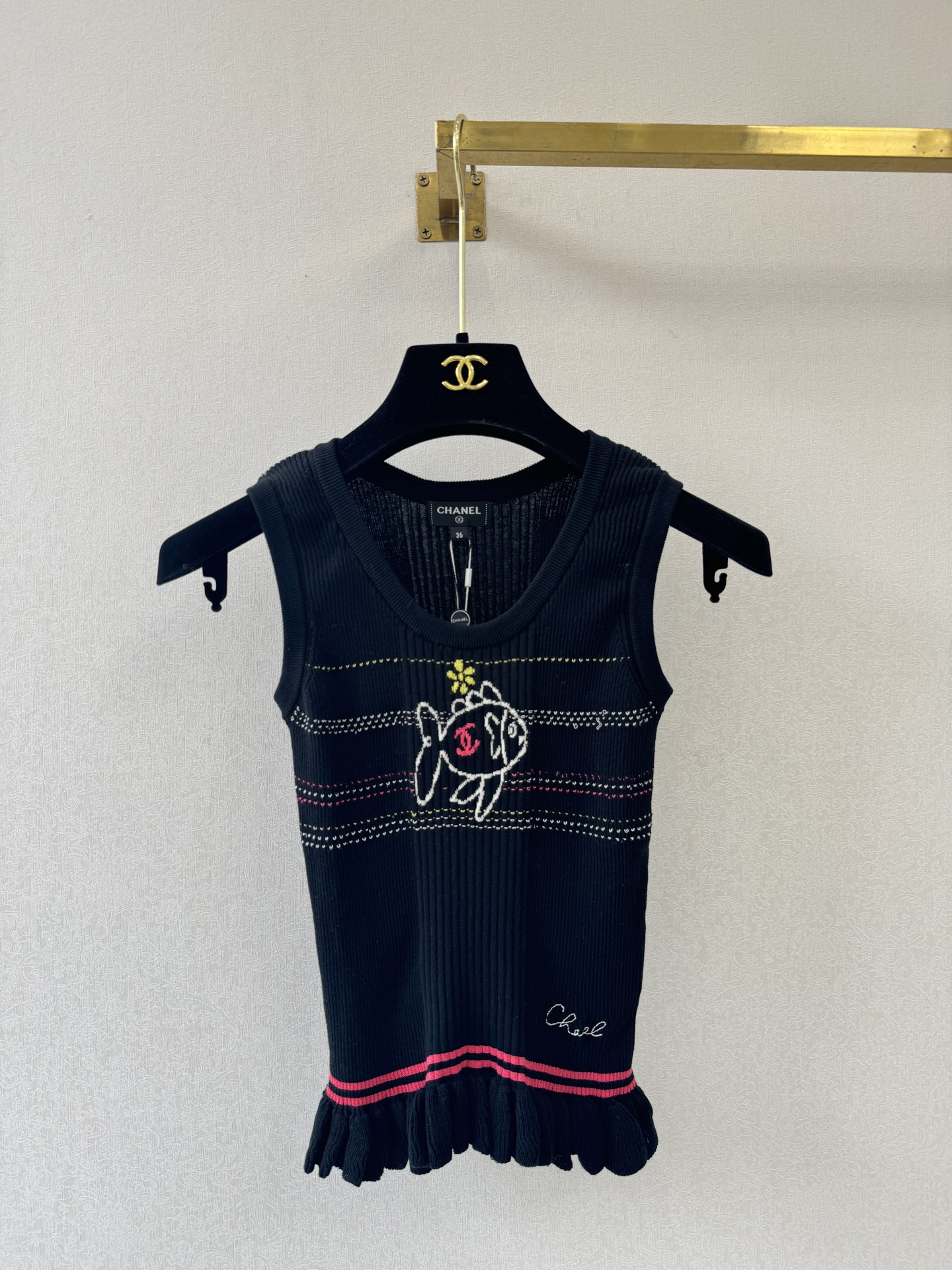 小香新品🆕🆕背心💗💗实拍图🆕🆕两色3码