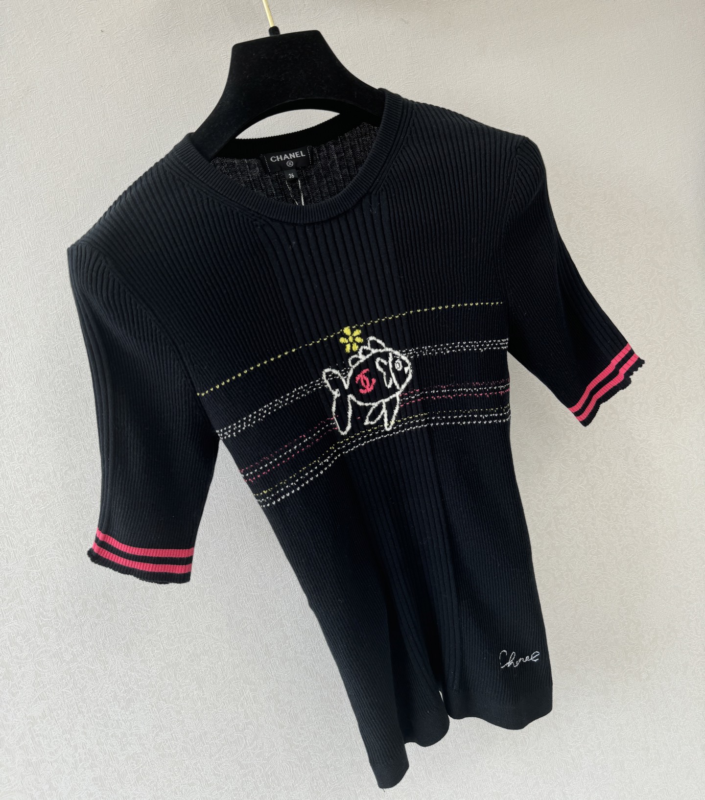 小香新品🆕🆕圆领短袖💗💗实拍图🆕🆕