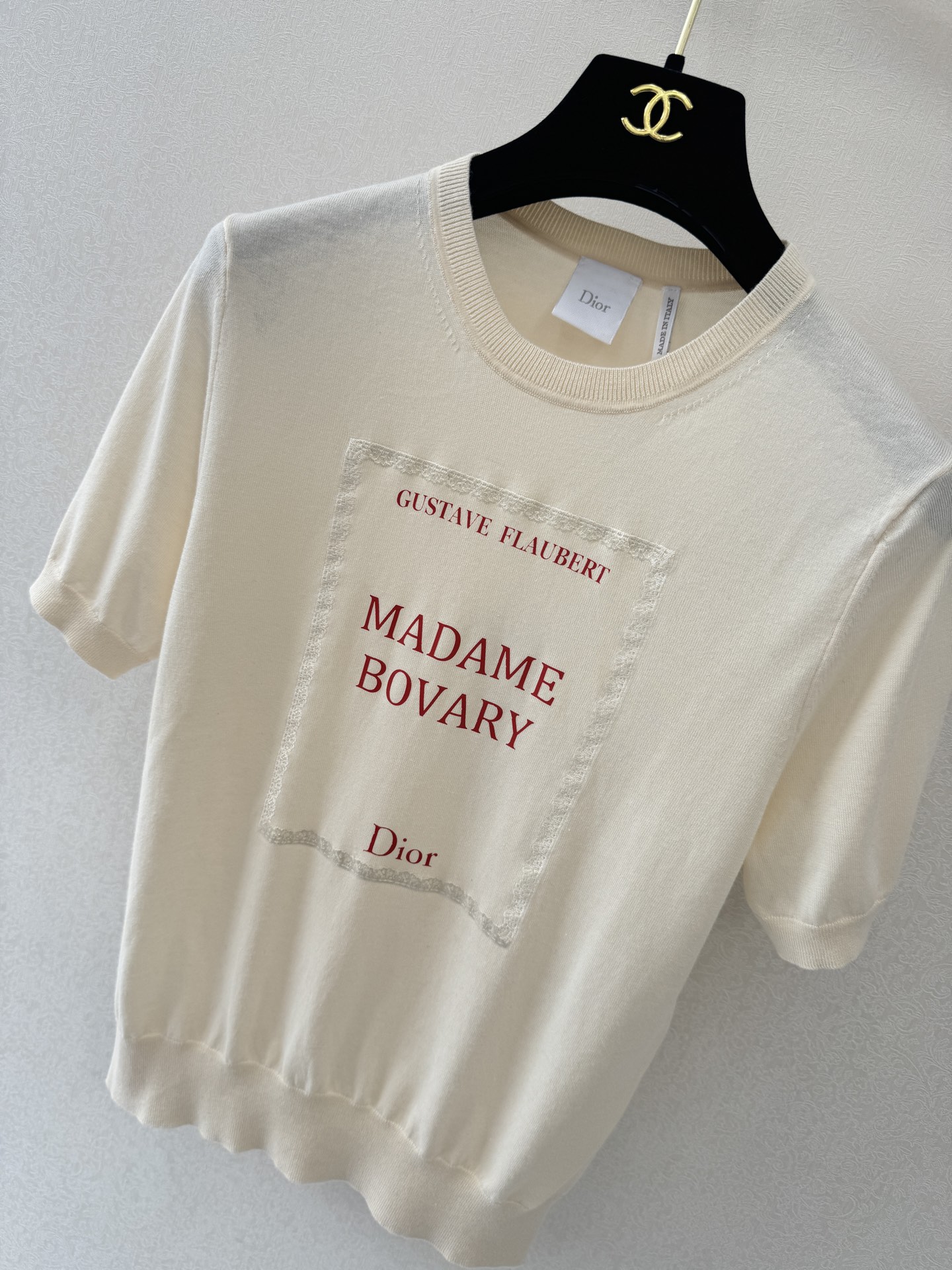 迪奥新品🆕🆕圆领短袖💗💗实拍图🆕🆕