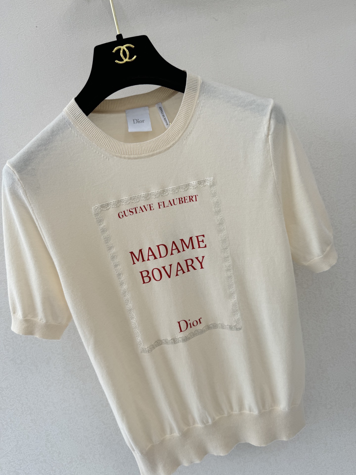 迪奥新品🆕🆕圆领短袖💗💗实拍图🆕🆕