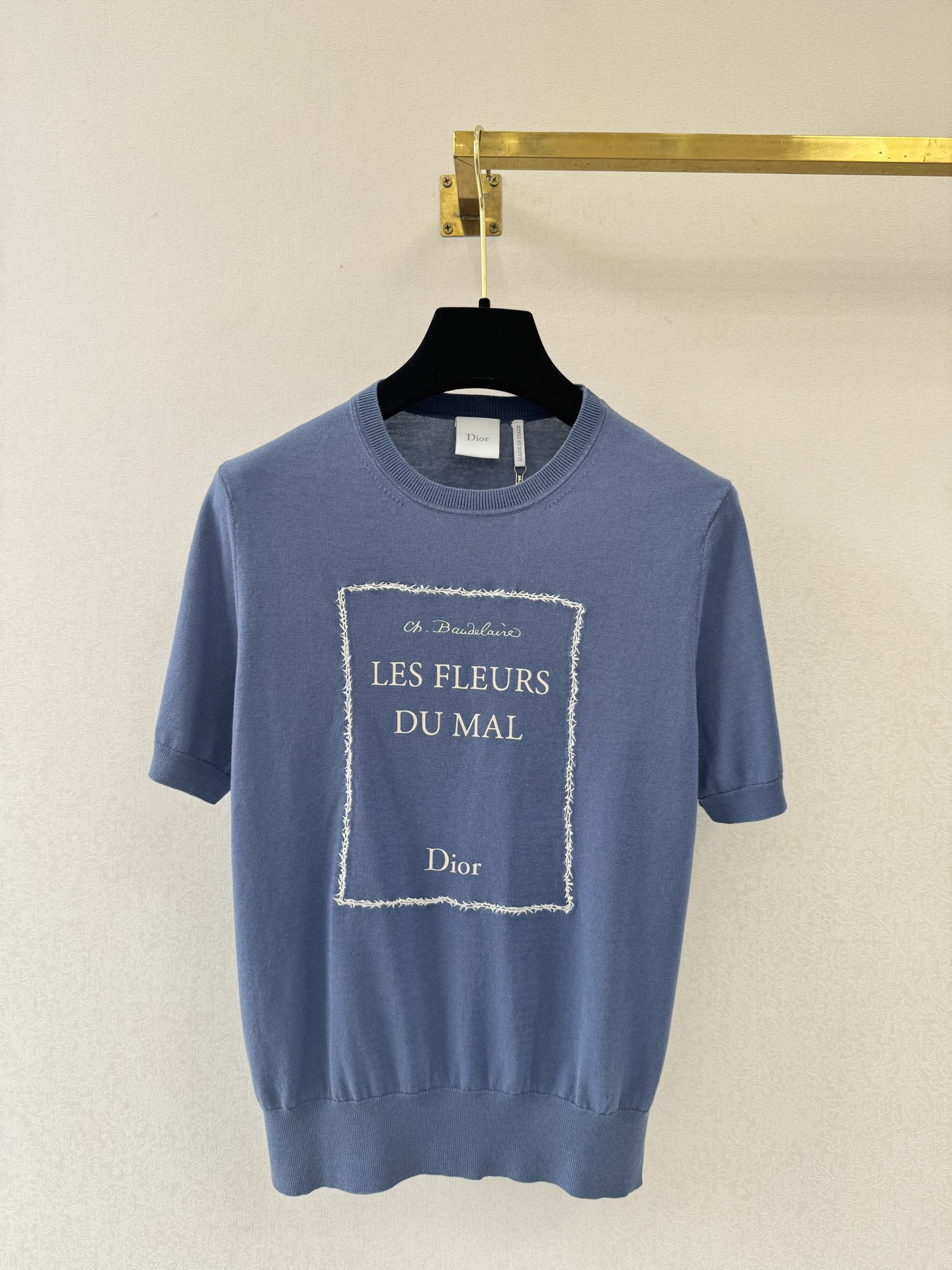 迪奥新品🆕🆕圆领短袖💗💗实拍图🆕🆕