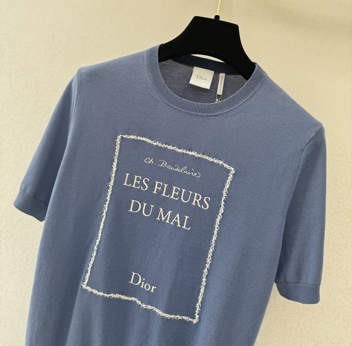 迪奥新品🆕🆕圆领短袖💗💗实拍图🆕🆕