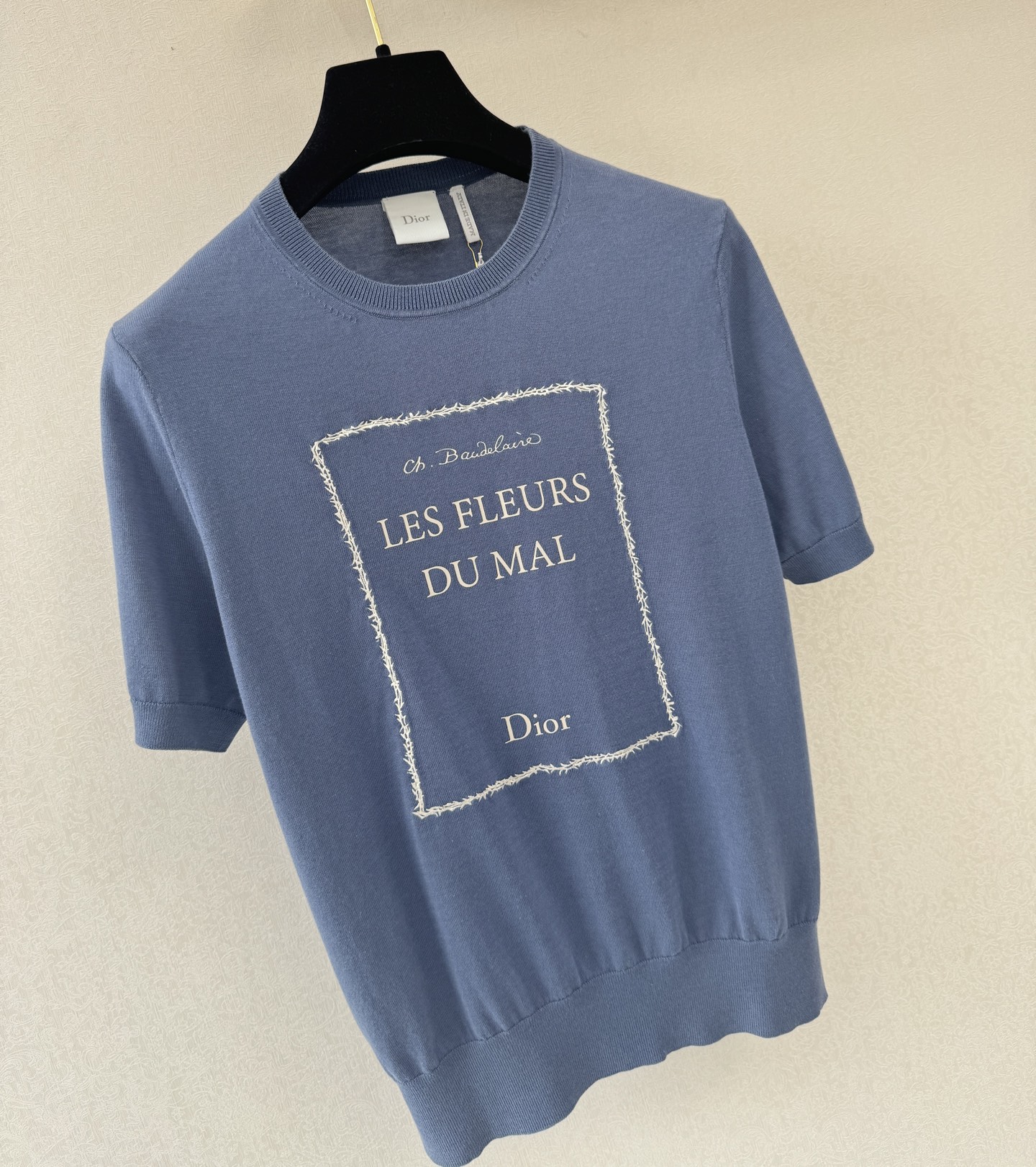 迪奥新品🆕🆕圆领短袖💗💗实拍图🆕🆕