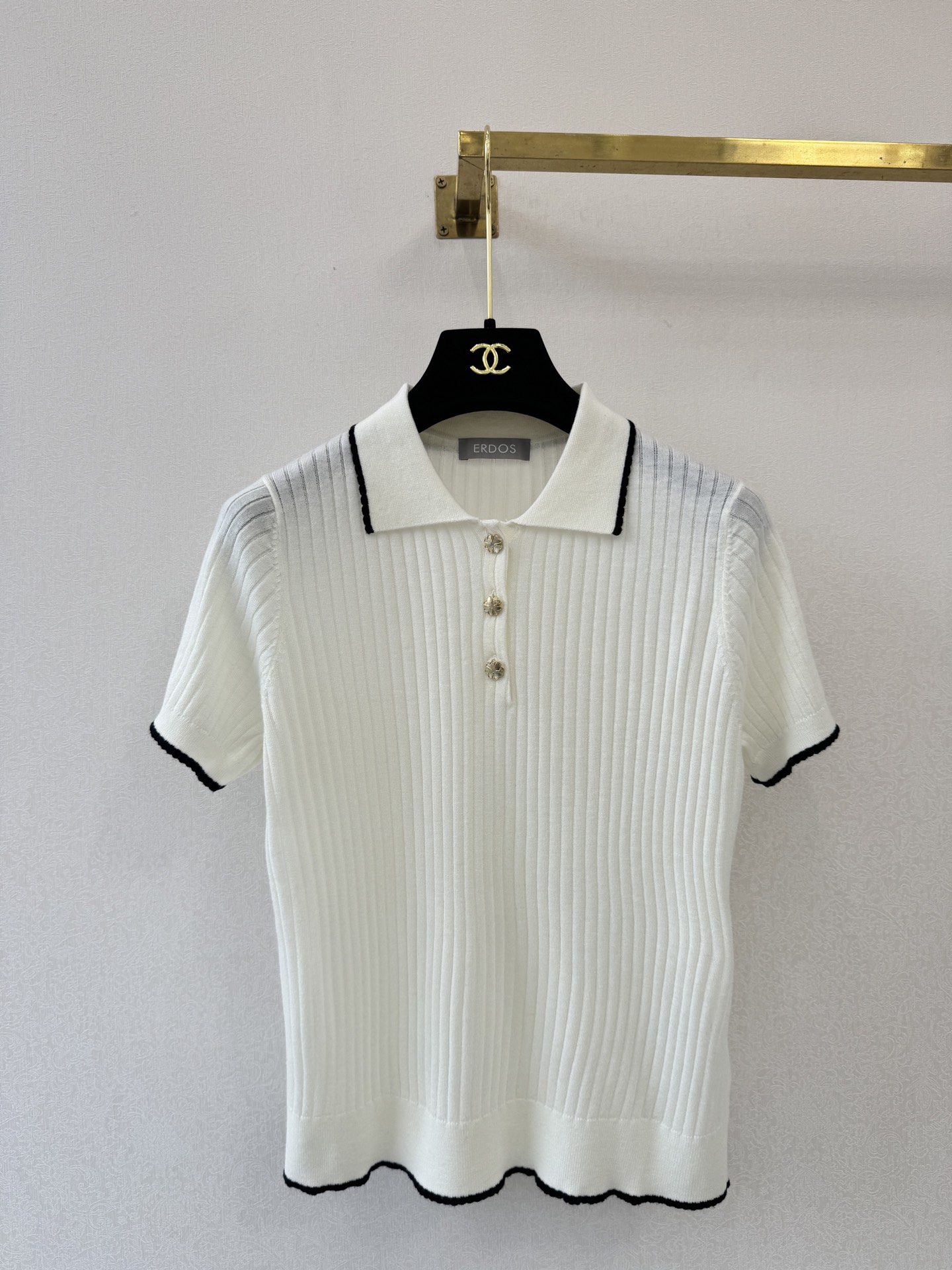 鄂尔多斯新品🆕🆕Polo领短袖💗💗实拍图🆕🆕三色3码