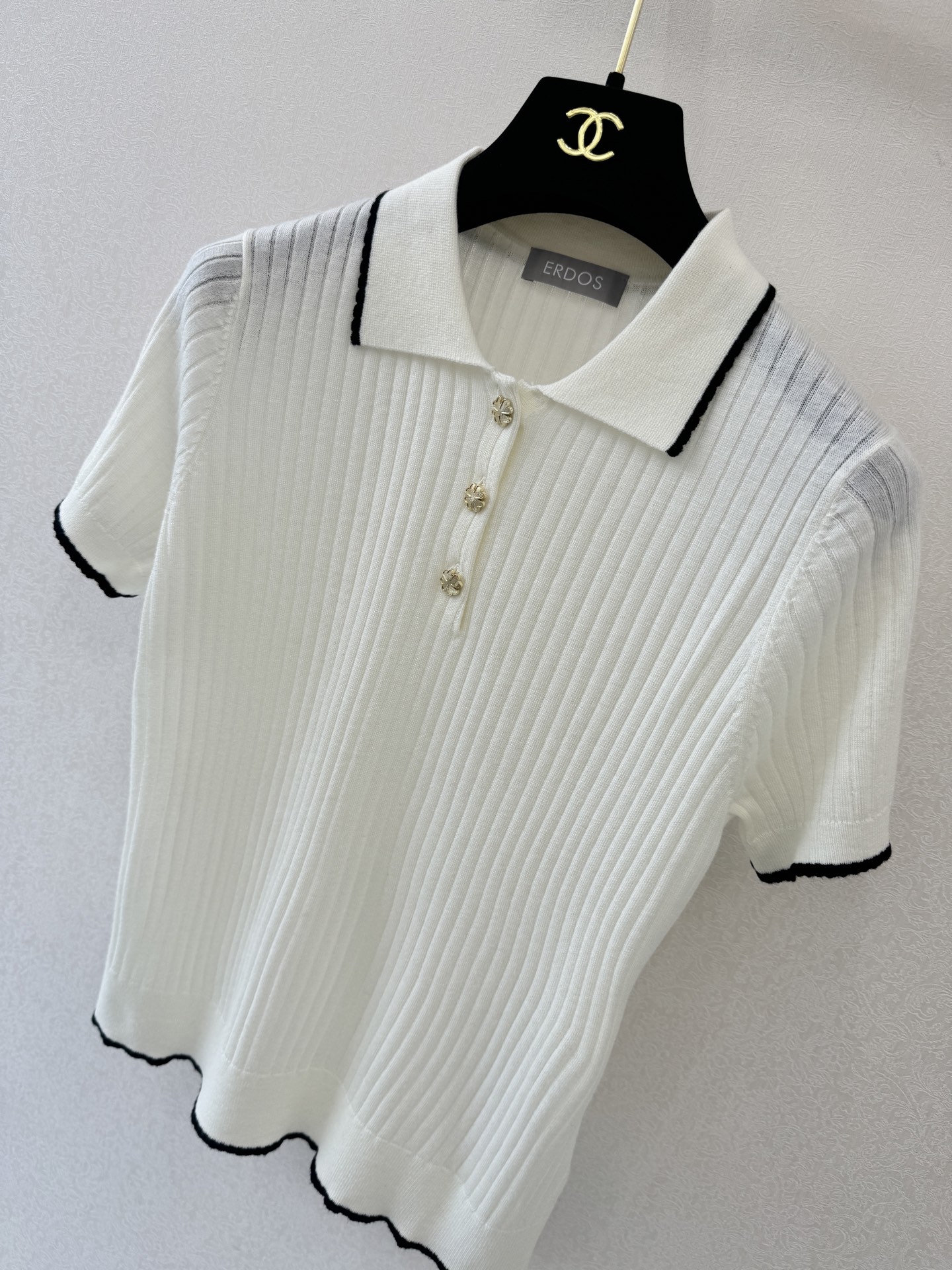 鄂尔多斯新品🆕🆕Polo领短袖💗💗实拍图🆕🆕三色3码