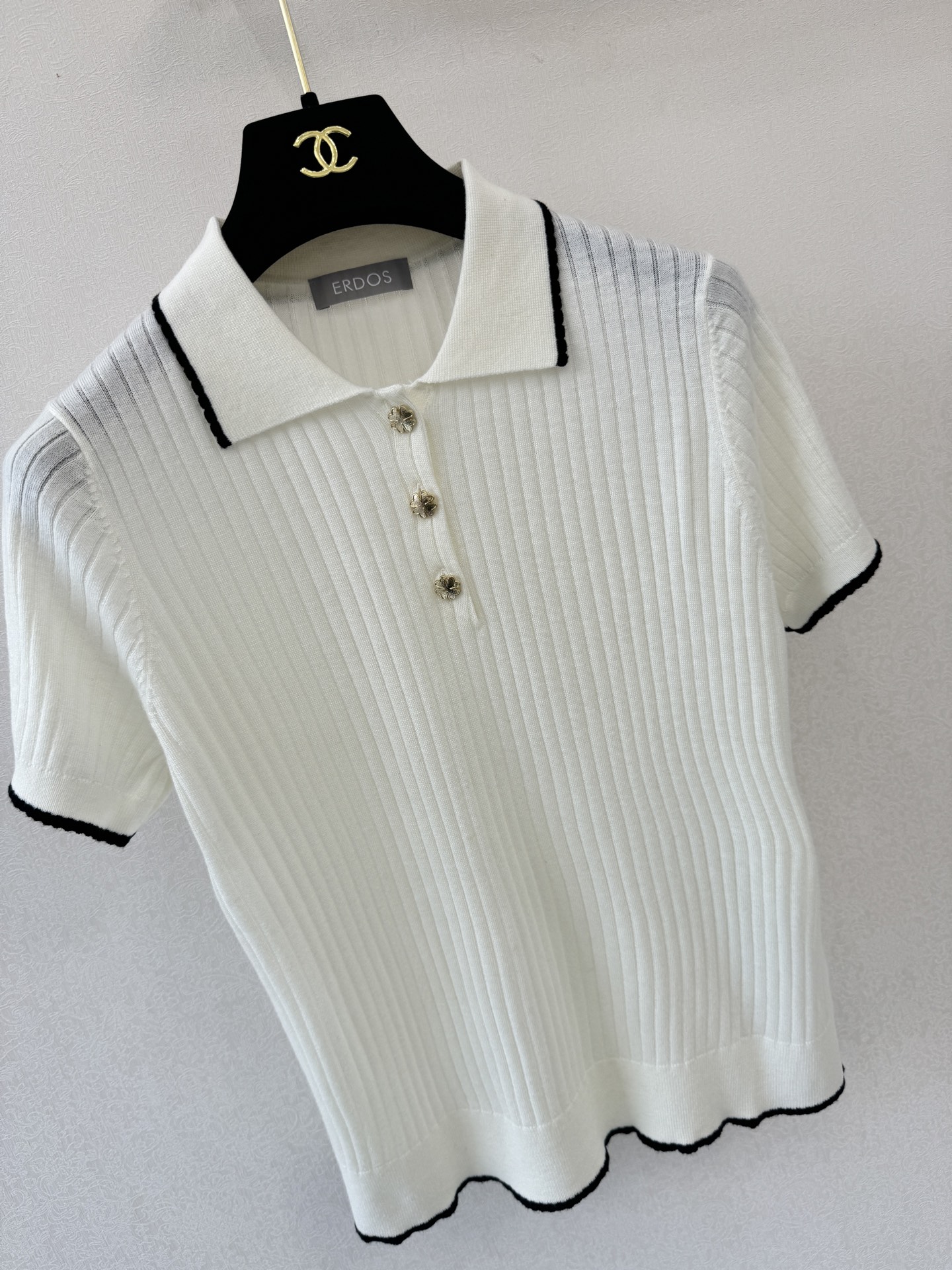 鄂尔多斯新品🆕🆕Polo领短袖💗💗实拍图🆕🆕三色3码