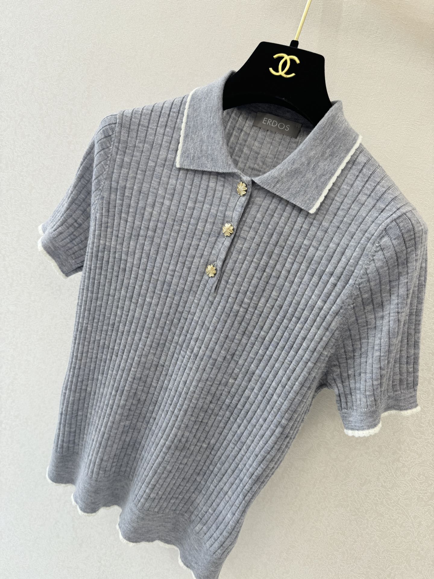 鄂尔多斯新品🆕🆕Polo领短袖💗💗实拍图🆕🆕三色3码