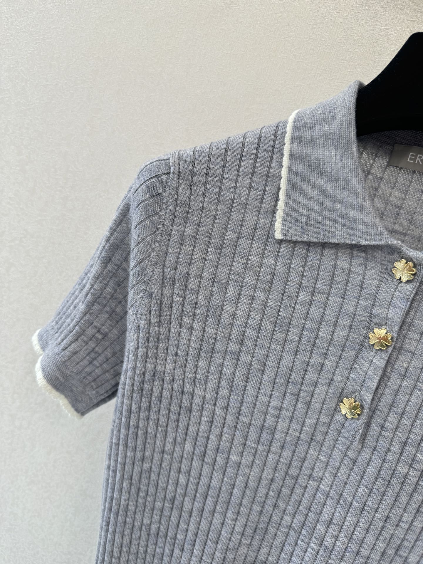 鄂尔多斯新品🆕🆕Polo领短袖💗💗实拍图🆕🆕三色3码