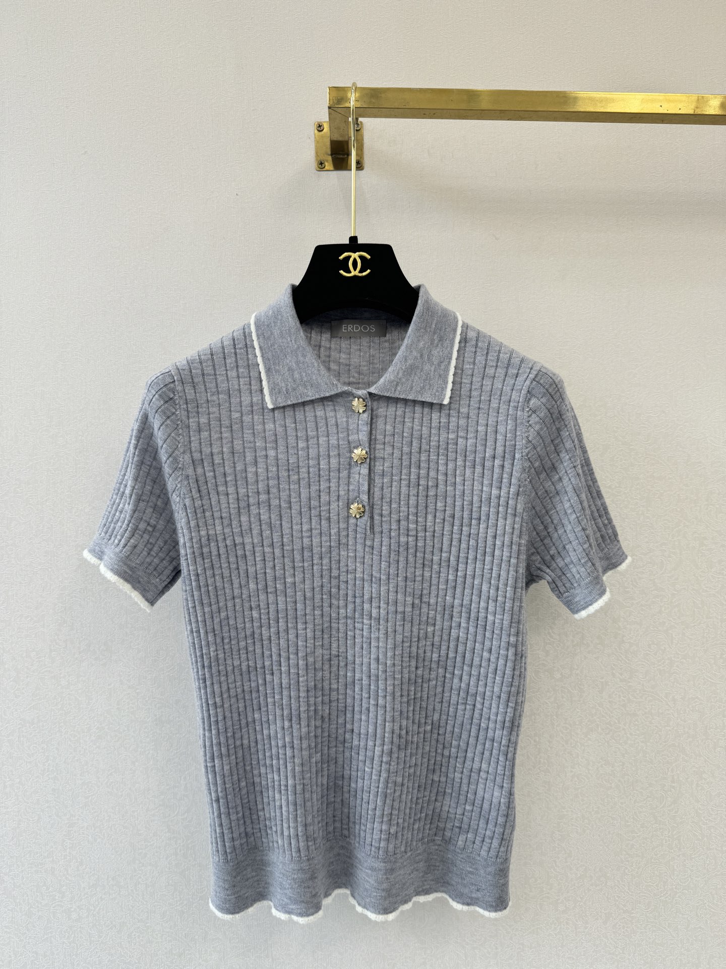 鄂尔多斯新品🆕🆕Polo领短袖💗💗实拍图🆕🆕三色3码