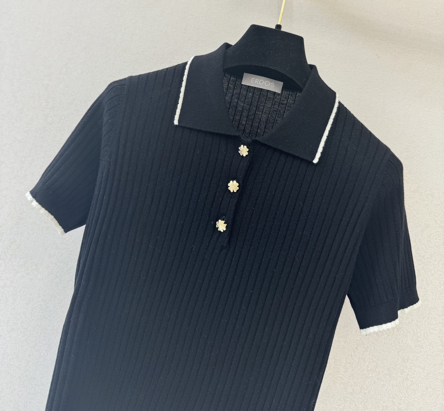 鄂尔多斯新品🆕🆕Polo领短袖💗💗实拍图🆕🆕三色3码