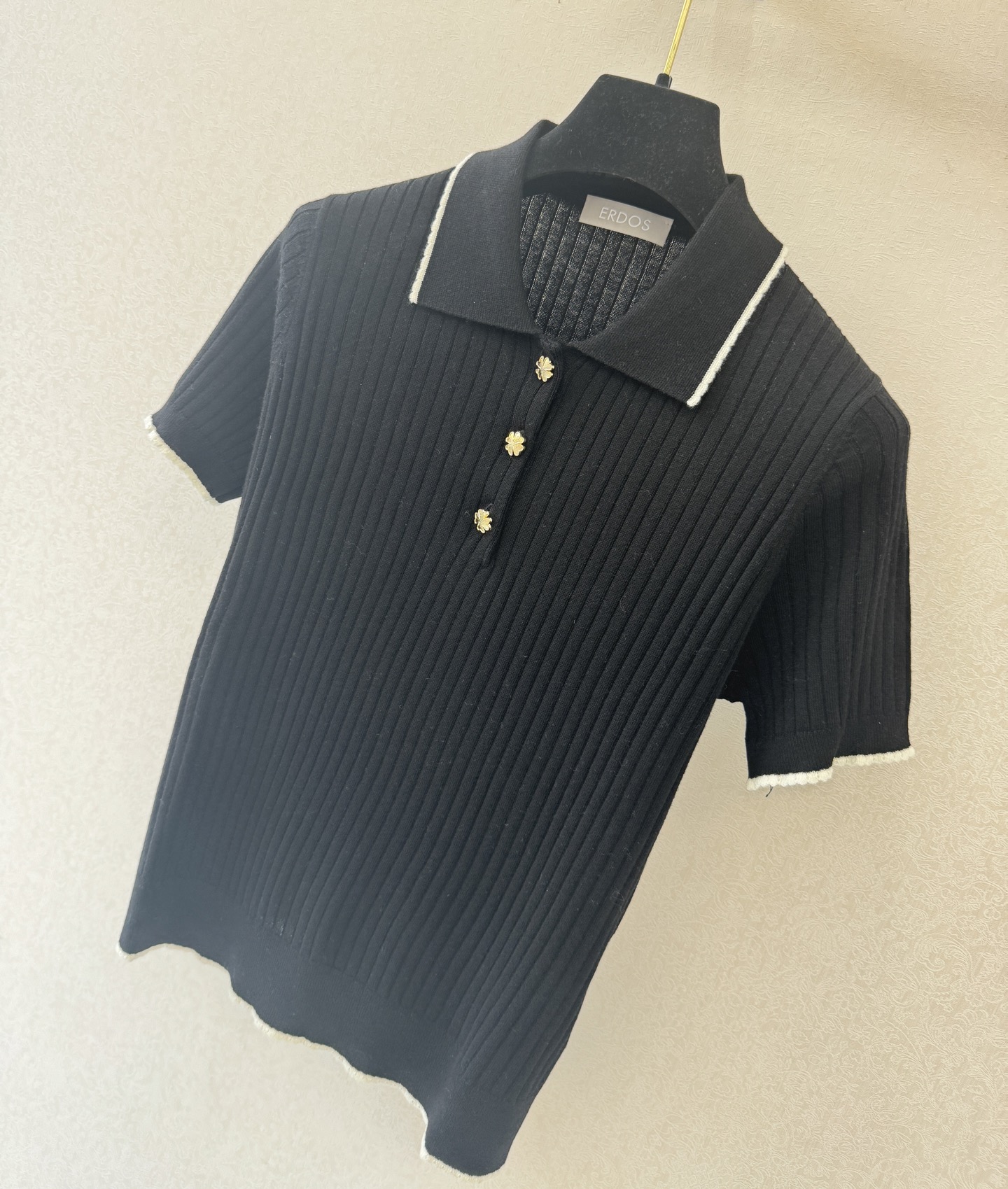 鄂尔多斯新品🆕🆕Polo领短袖💗💗实拍图🆕🆕三色3码