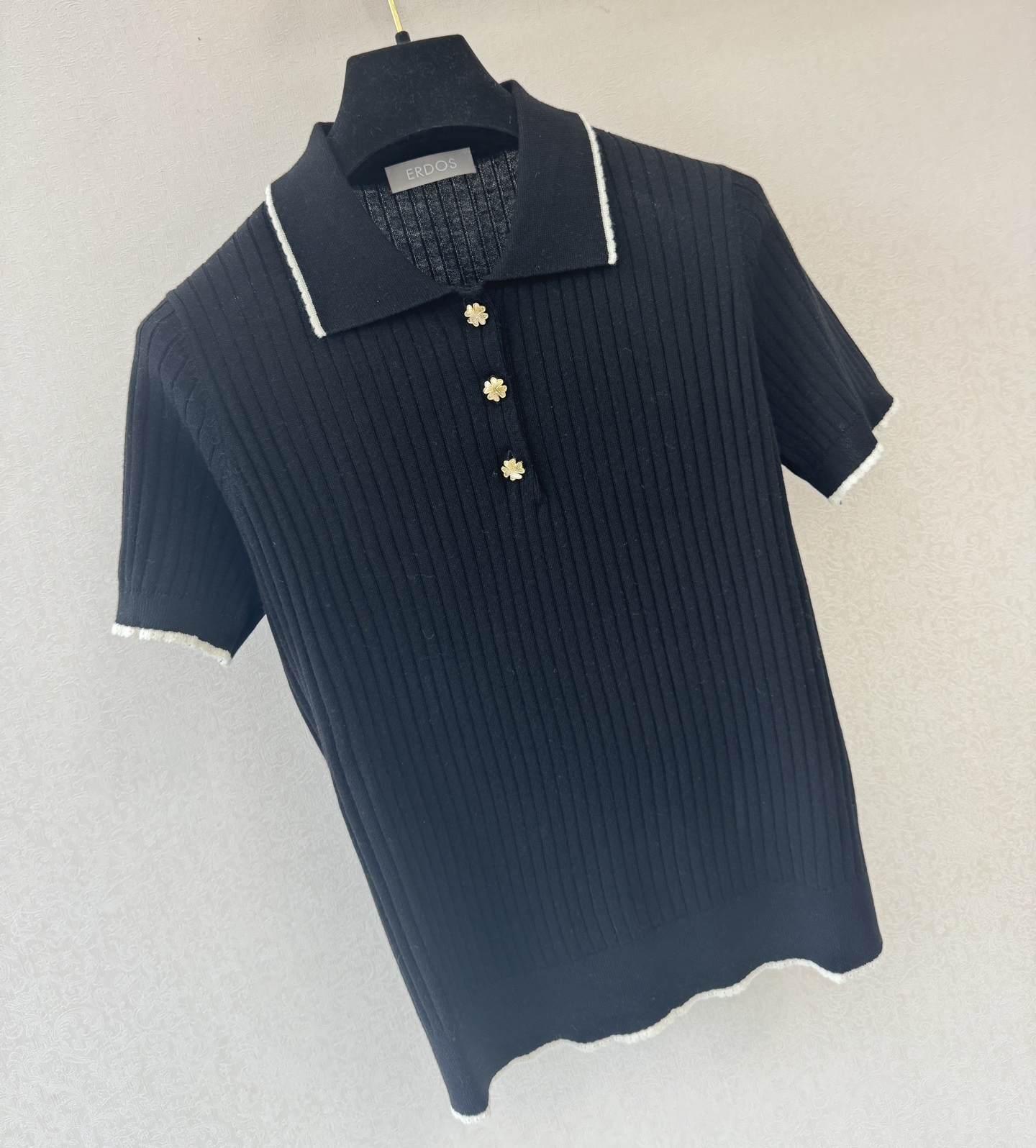 鄂尔多斯新品🆕🆕Polo领短袖💗💗实拍图🆕🆕三色3码