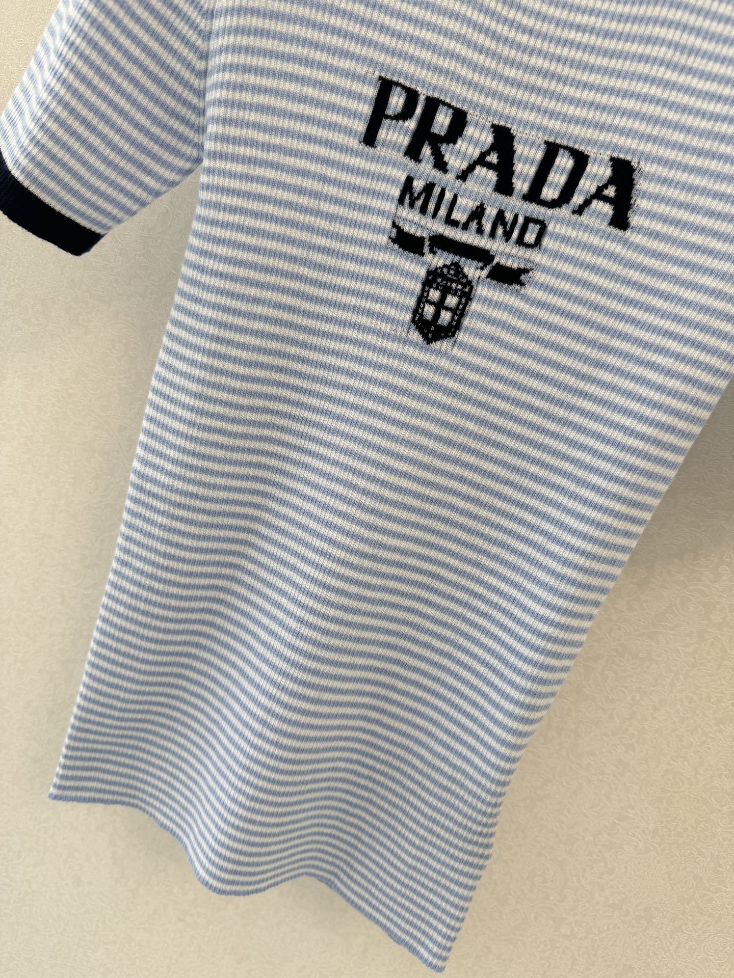 普拉达新品🆕🆕圆领短袖💗💗实拍图🆕🆕