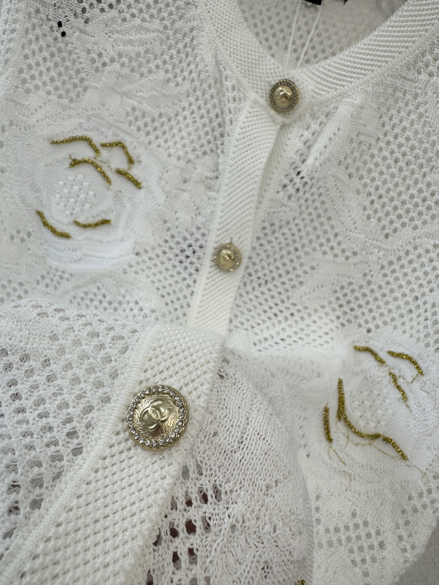 小香新品🆕🆕圆领短袖开衫💗💗实拍图🆕🆕两色3码