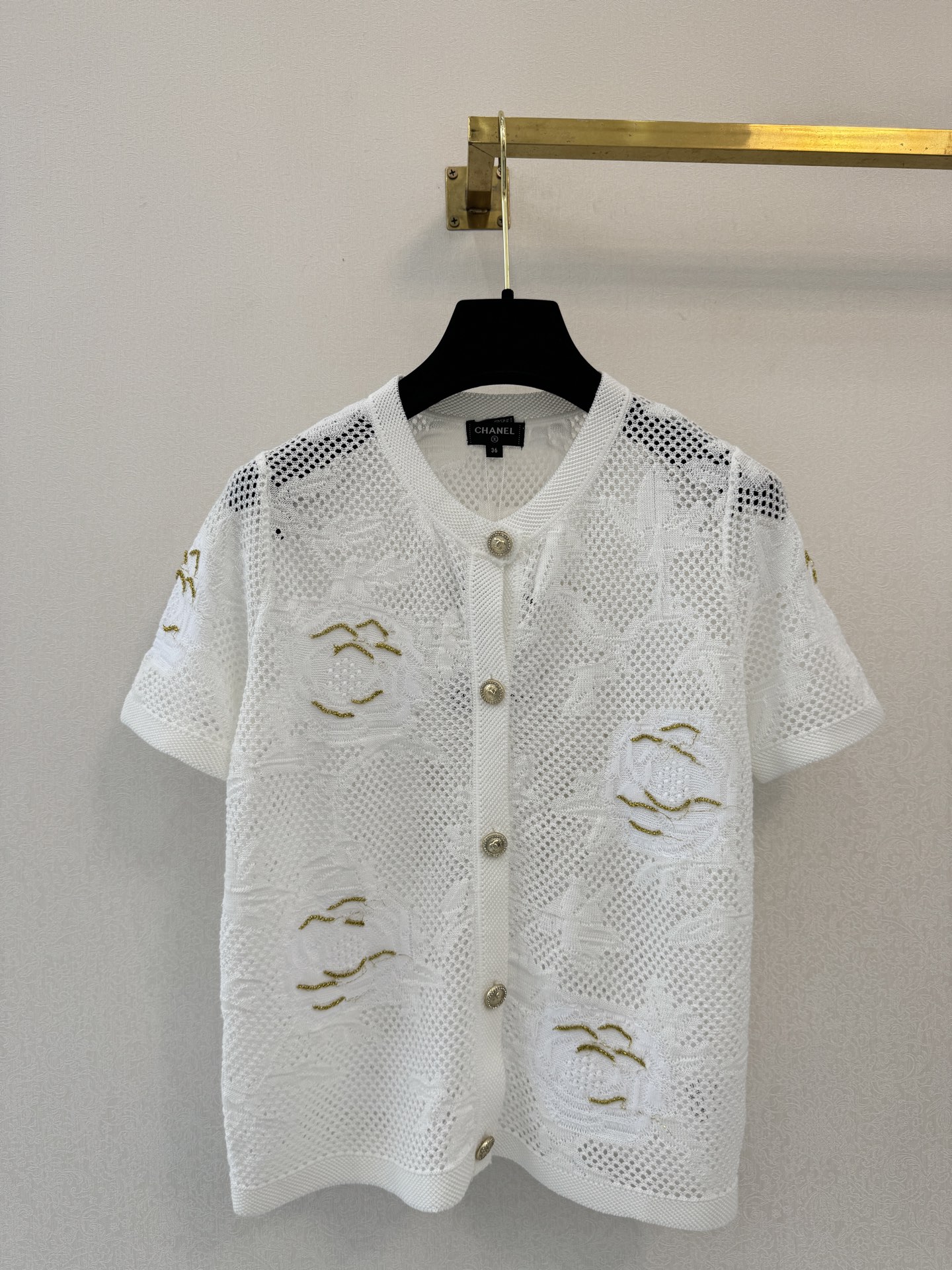 小香新品🆕🆕圆领短袖开衫💗💗实拍图🆕🆕两色3码