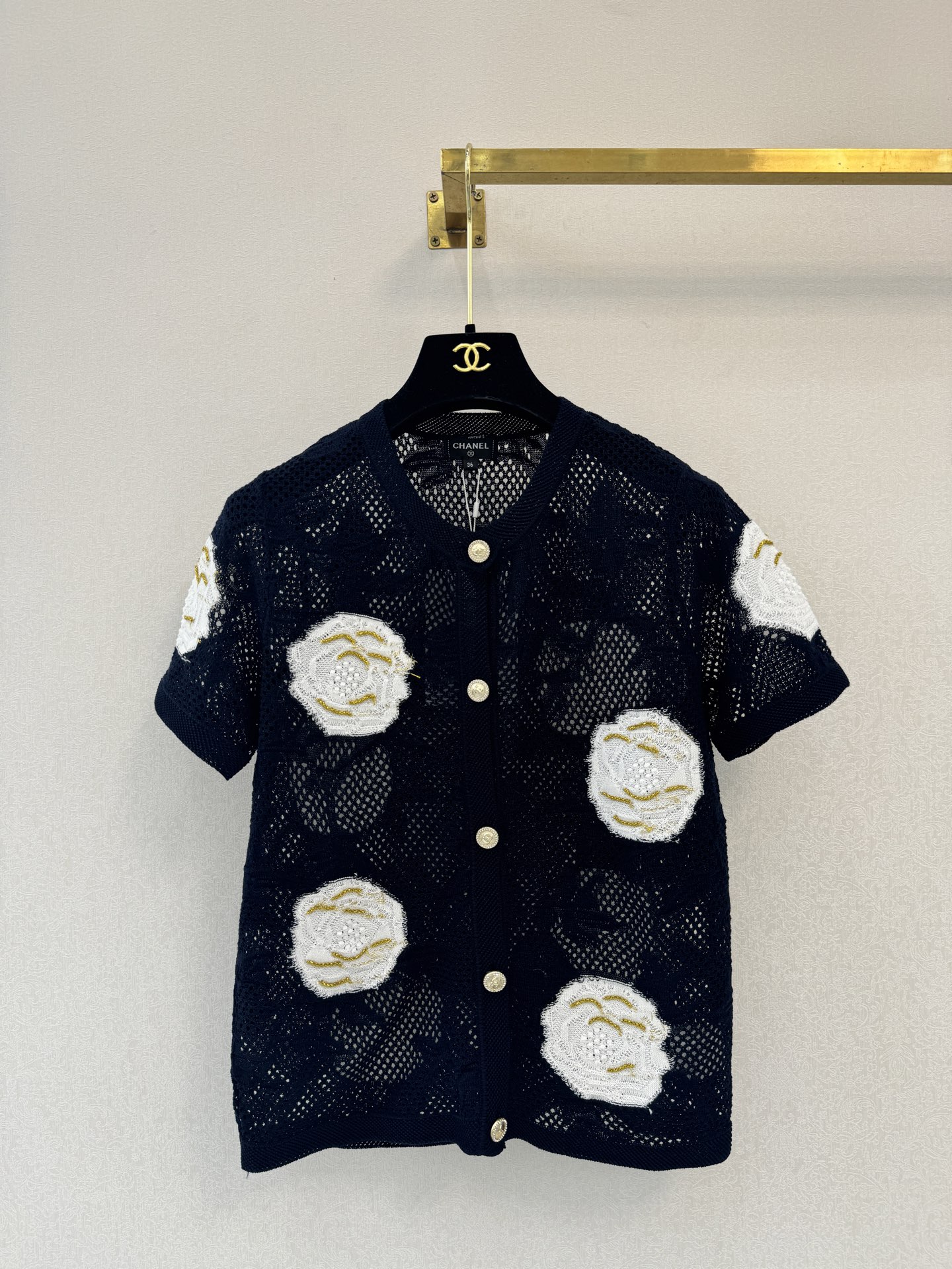 小香新品🆕🆕圆领短袖开衫💗💗实拍图🆕🆕两色3码