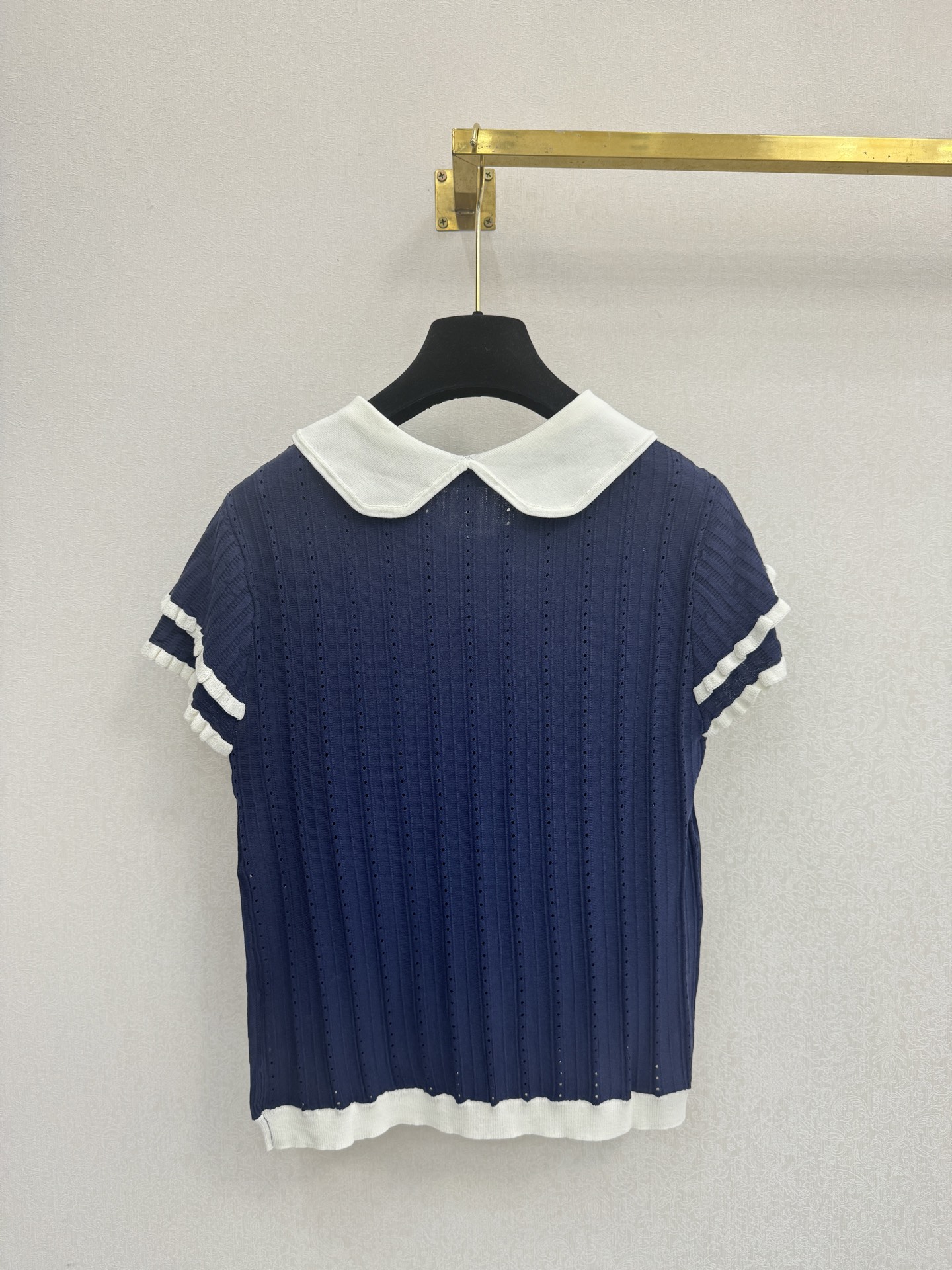 缪缪新品🆕🆕翻领短袖💗💗实拍图🆕三色3码