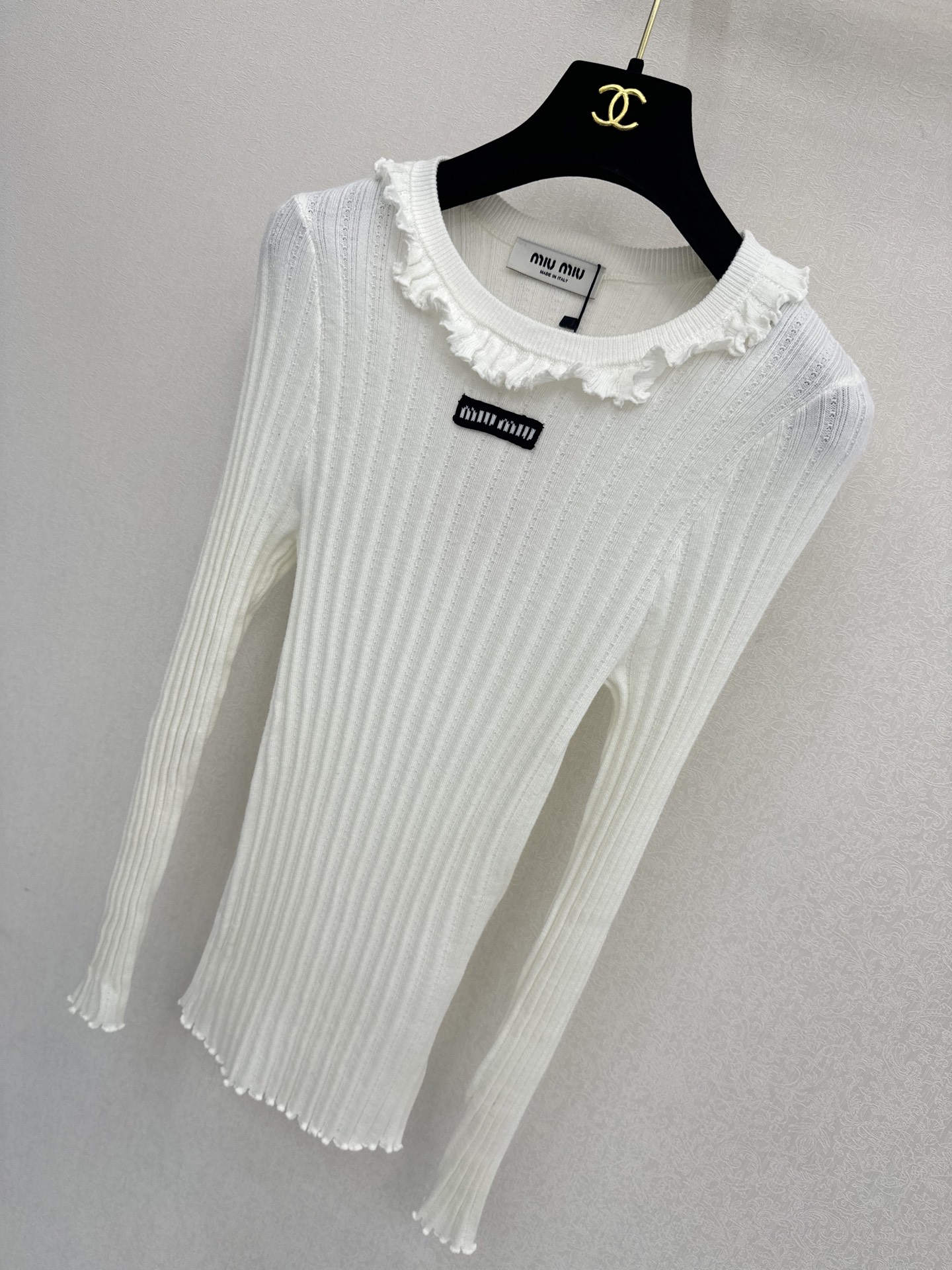 缪缪新品🆕🆕圆领长袖💗💗实拍图🆕🆕