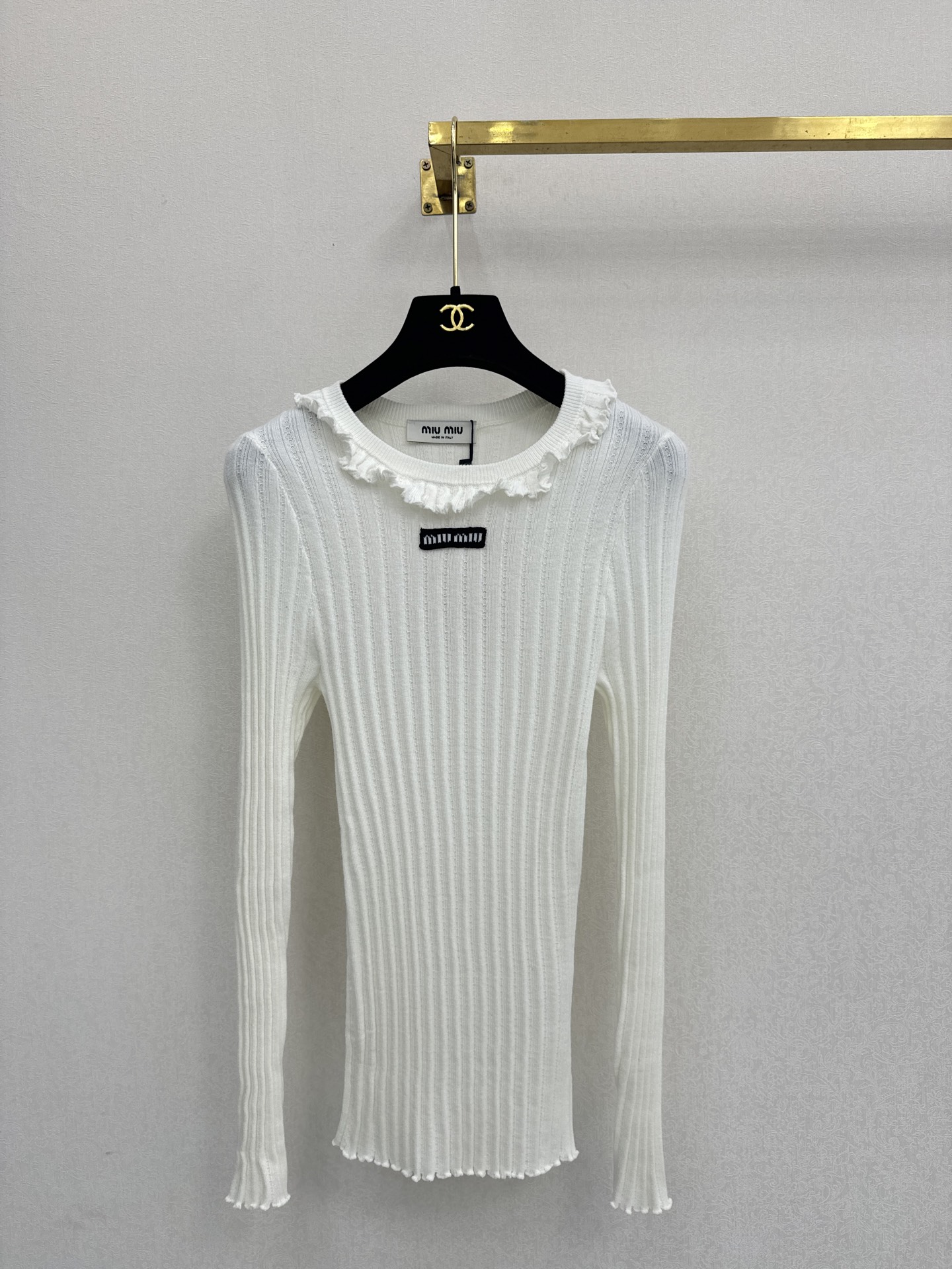 缪缪新品🆕🆕圆领长袖💗💗实拍图🆕🆕