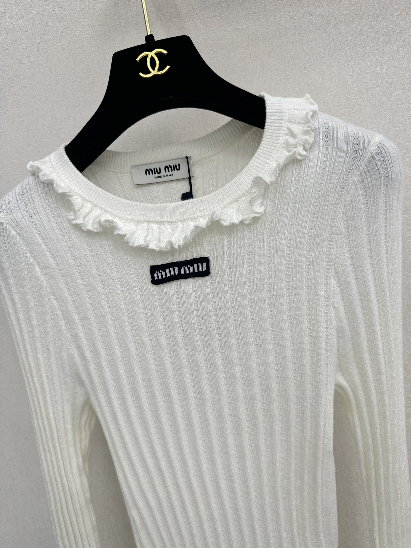 缪缪新品🆕🆕圆领长袖💗💗实拍图🆕🆕