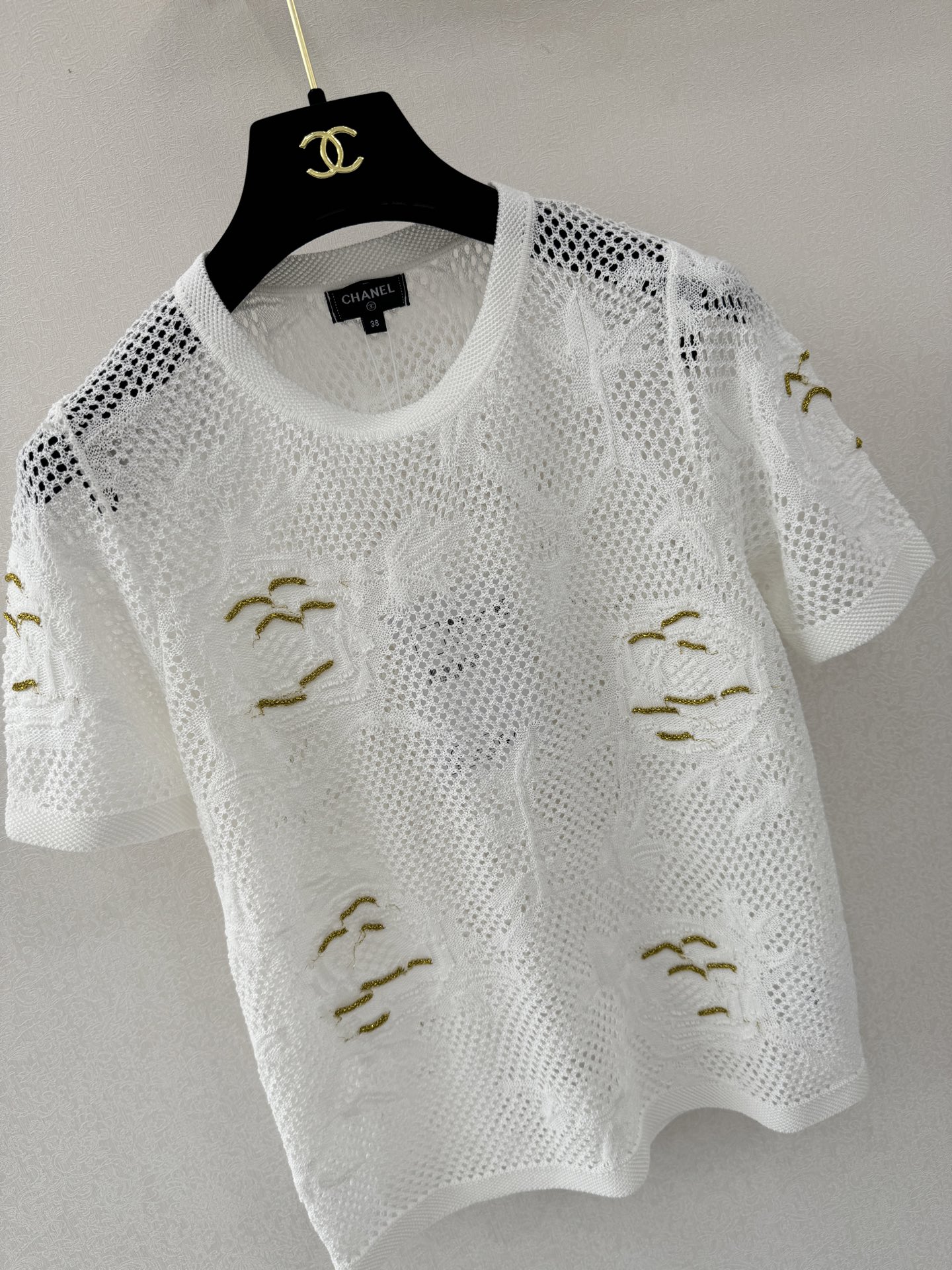 小香新品🆕🆕圆领短袖💗💗实拍图🆕🆕两色3码