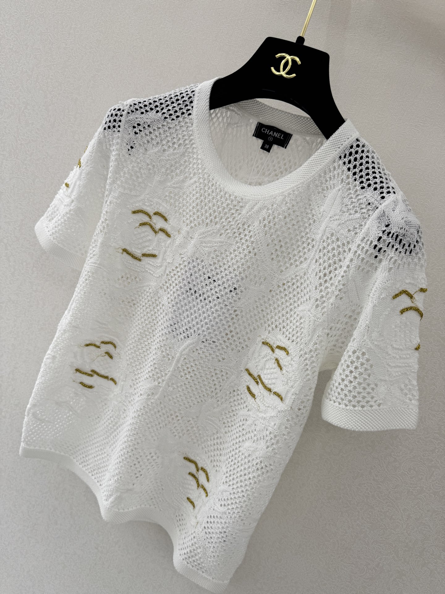 小香新品🆕🆕圆领短袖💗💗实拍图🆕🆕两色3码