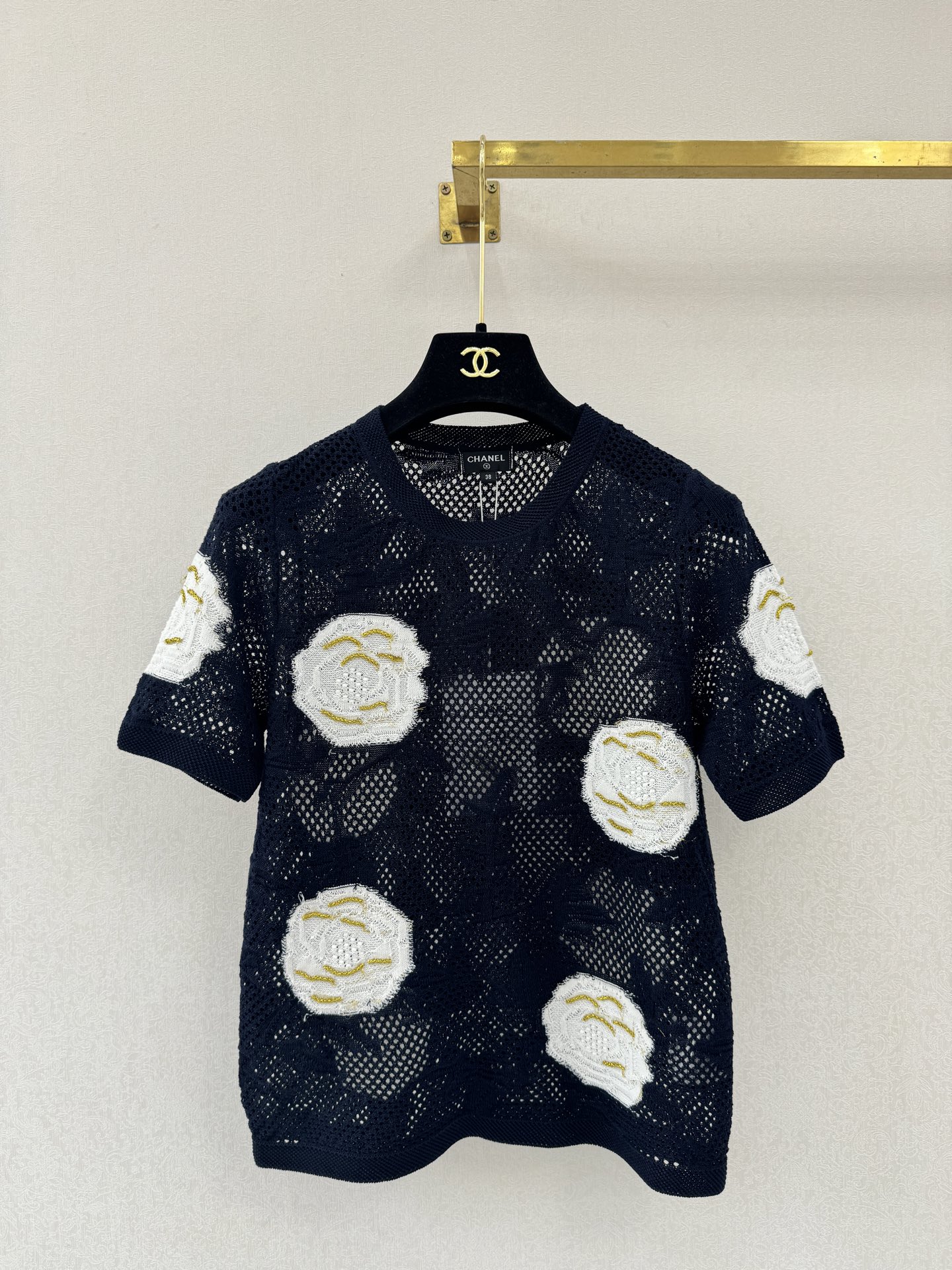 小香新品🆕🆕圆领短袖💗💗实拍图🆕🆕两色3码