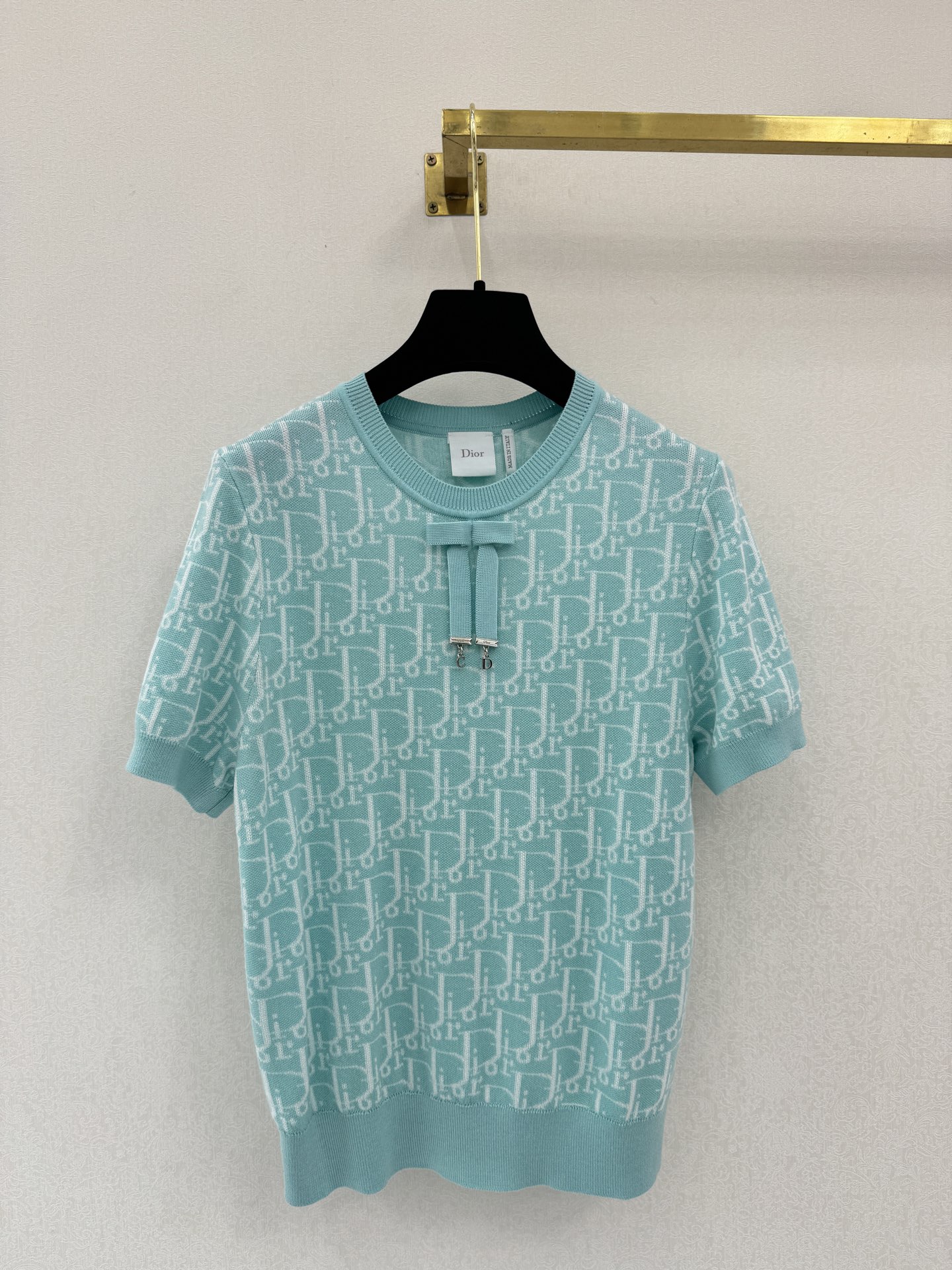 迪奥新品🆕🆕圆领短袖💗💗实拍图🆕🆕三色3码