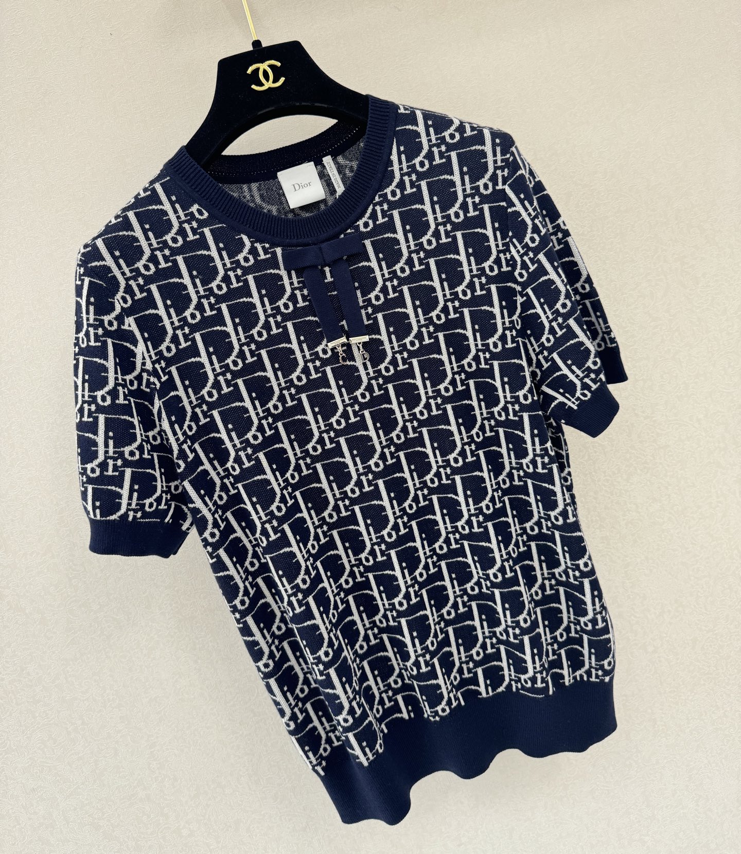 迪奥新品🆕🆕圆领短袖💗💗实拍图🆕🆕三色3码