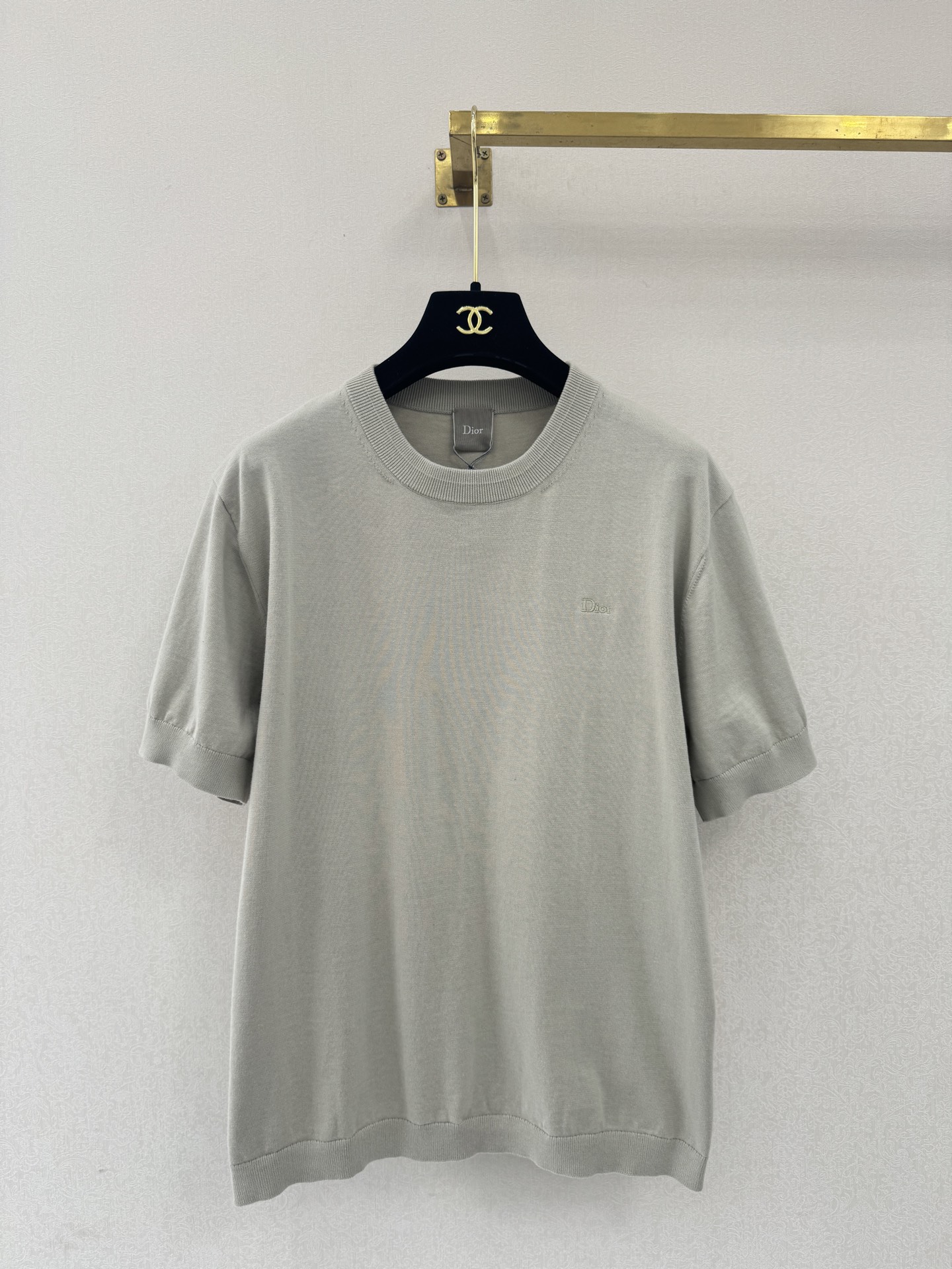 迪奥新品🆕🆕圆领短袖💗💗实拍图🆕🆕三色3码