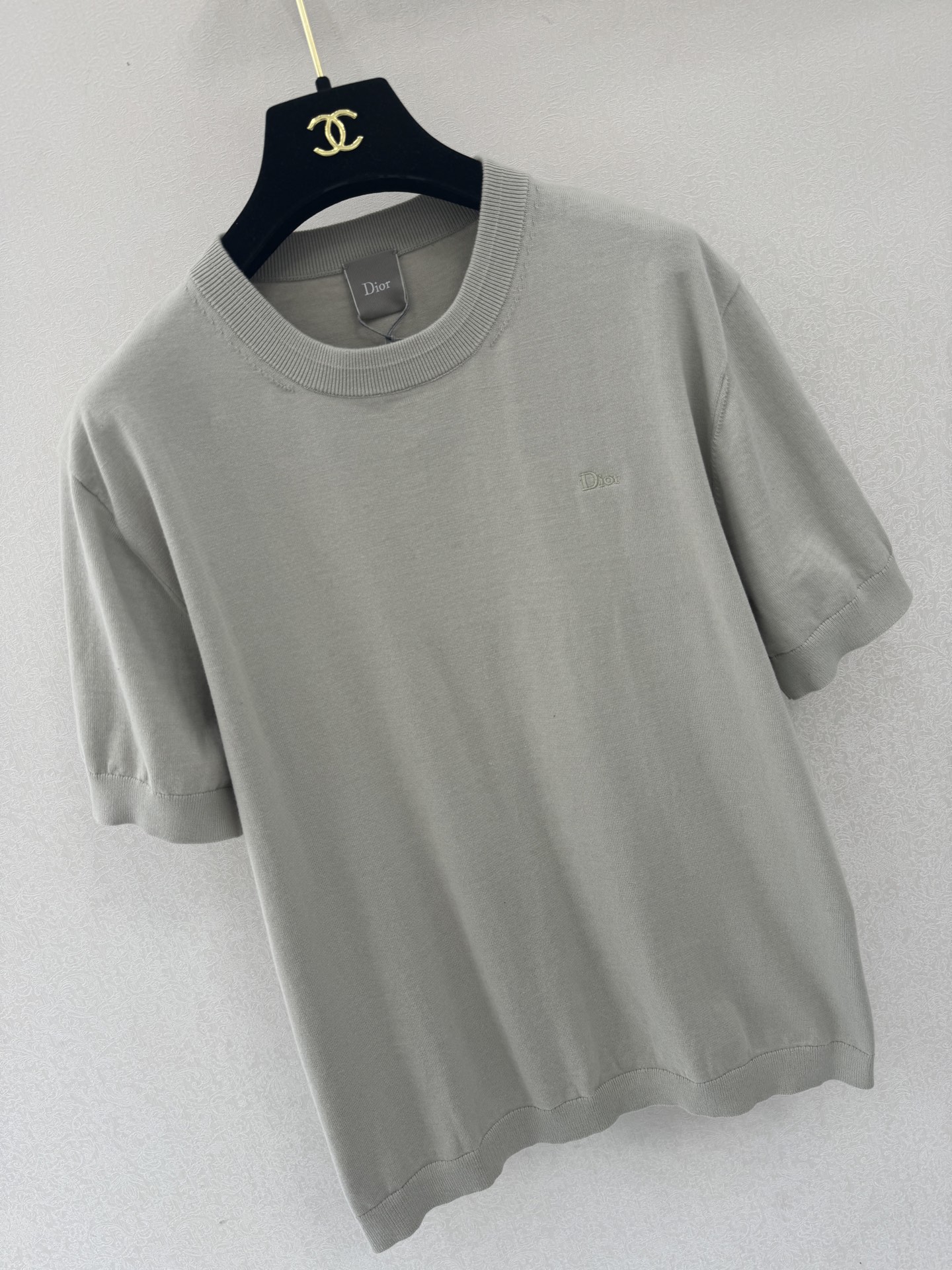 迪奥新品🆕🆕圆领短袖💗💗实拍图🆕🆕三色3码