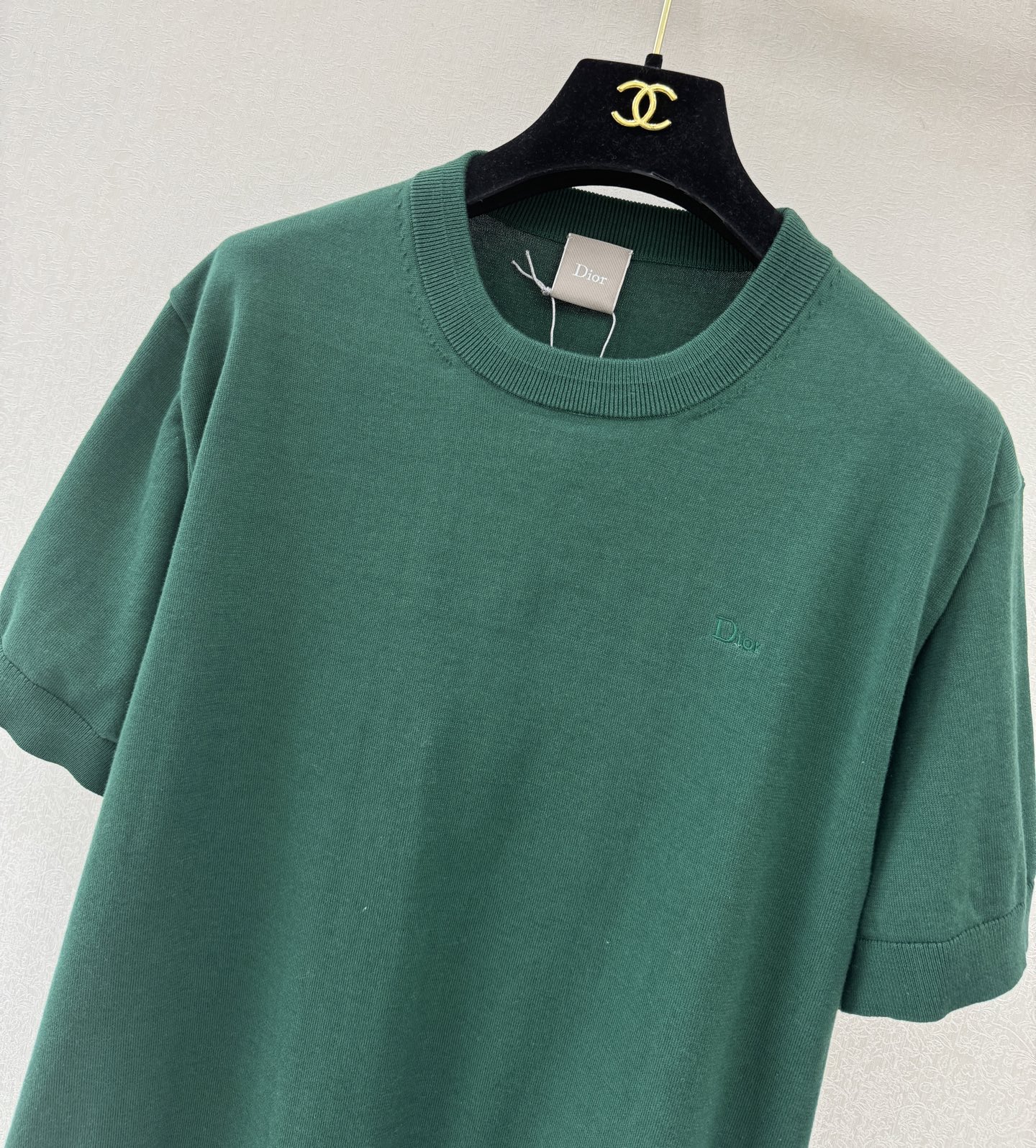 迪奥新品🆕🆕圆领短袖💗💗实拍图🆕🆕三色3码