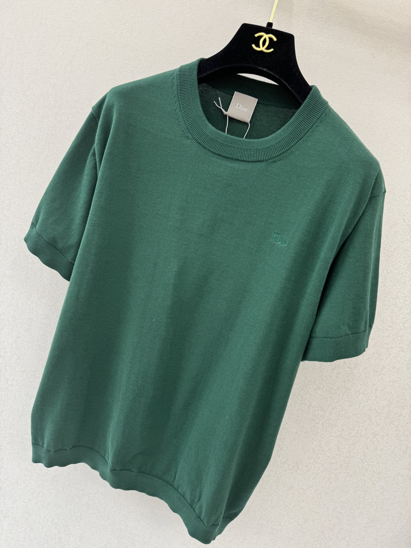 迪奥新品🆕🆕圆领短袖💗💗实拍图🆕🆕三色3码