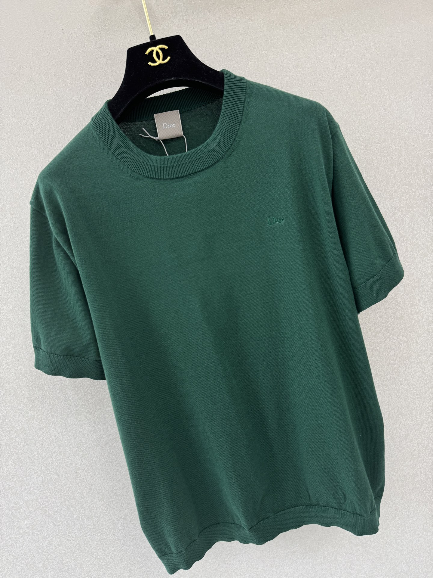 迪奥新品🆕🆕圆领短袖💗💗实拍图🆕🆕三色3码