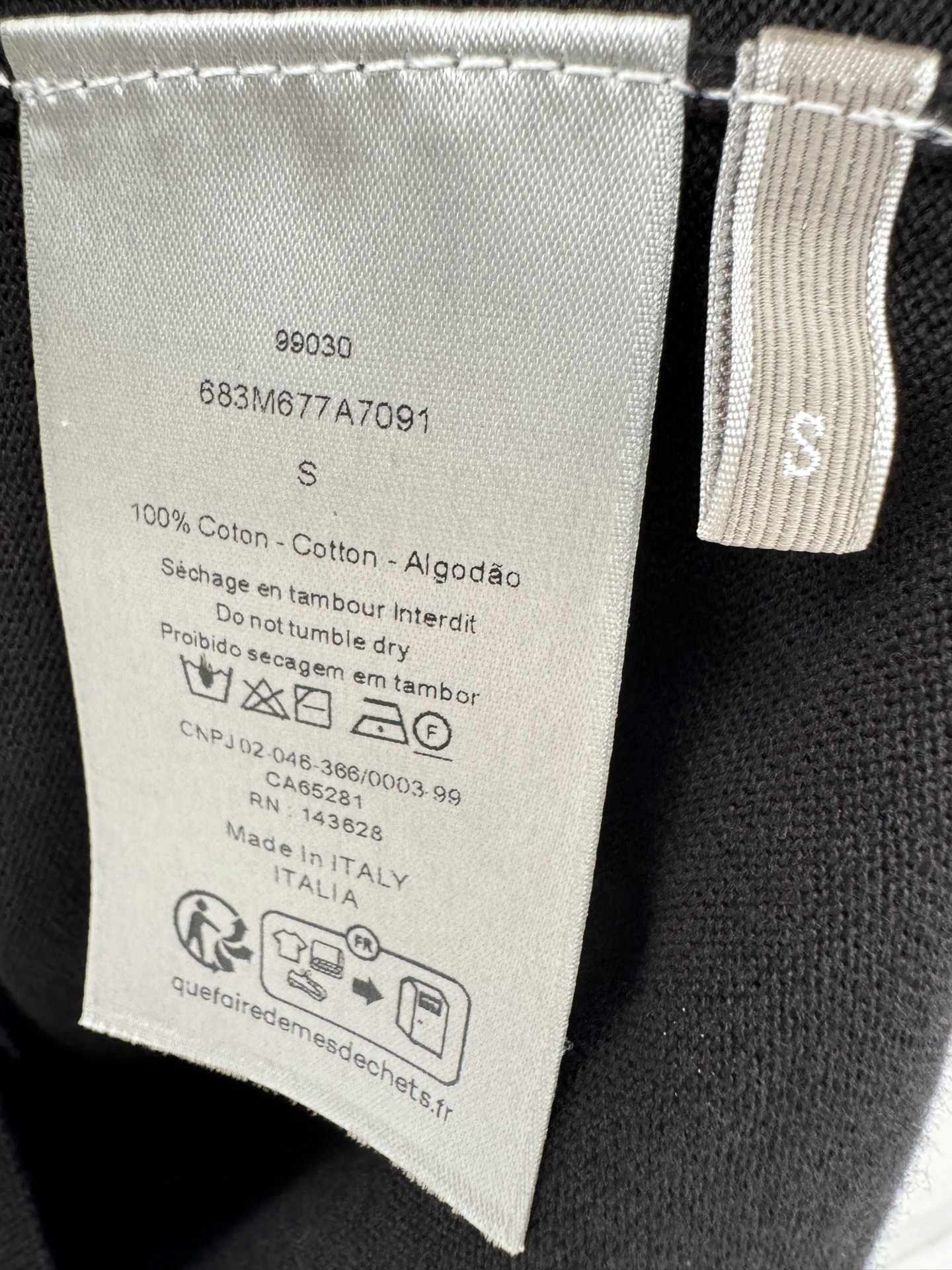 迪奥新品🆕🆕圆领短袖💗💗实拍图🆕🆕三色3码