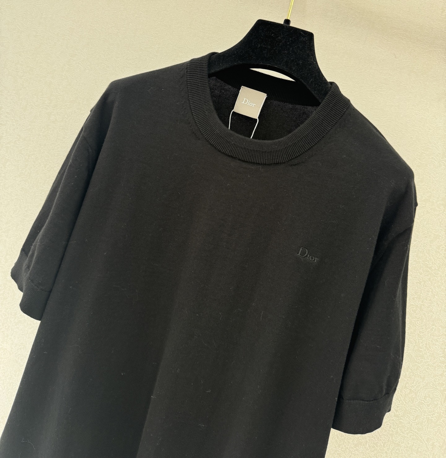 迪奥新品🆕🆕圆领短袖💗💗实拍图🆕🆕三色3码