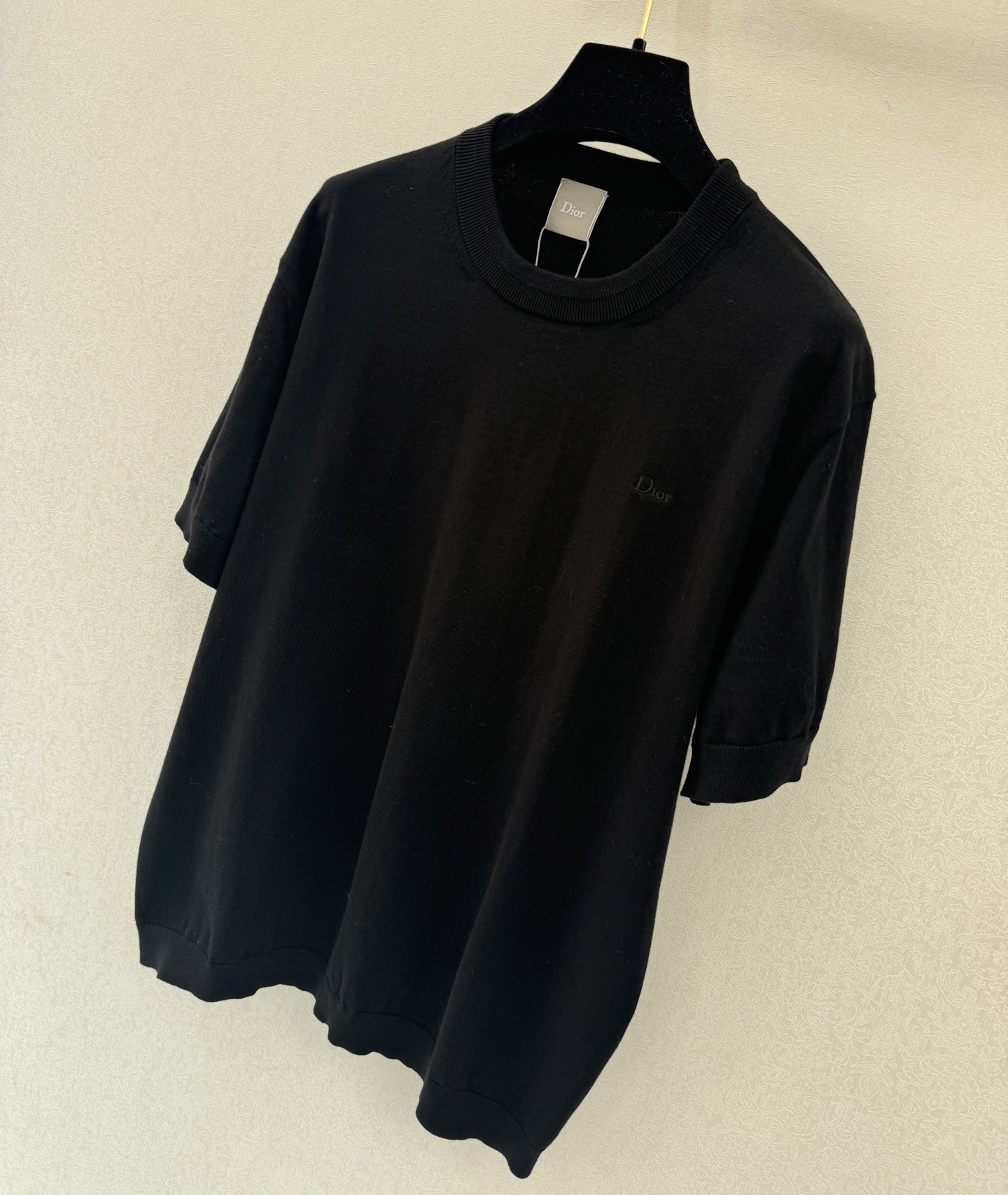 迪奥新品🆕🆕圆领短袖💗💗实拍图🆕🆕三色3码