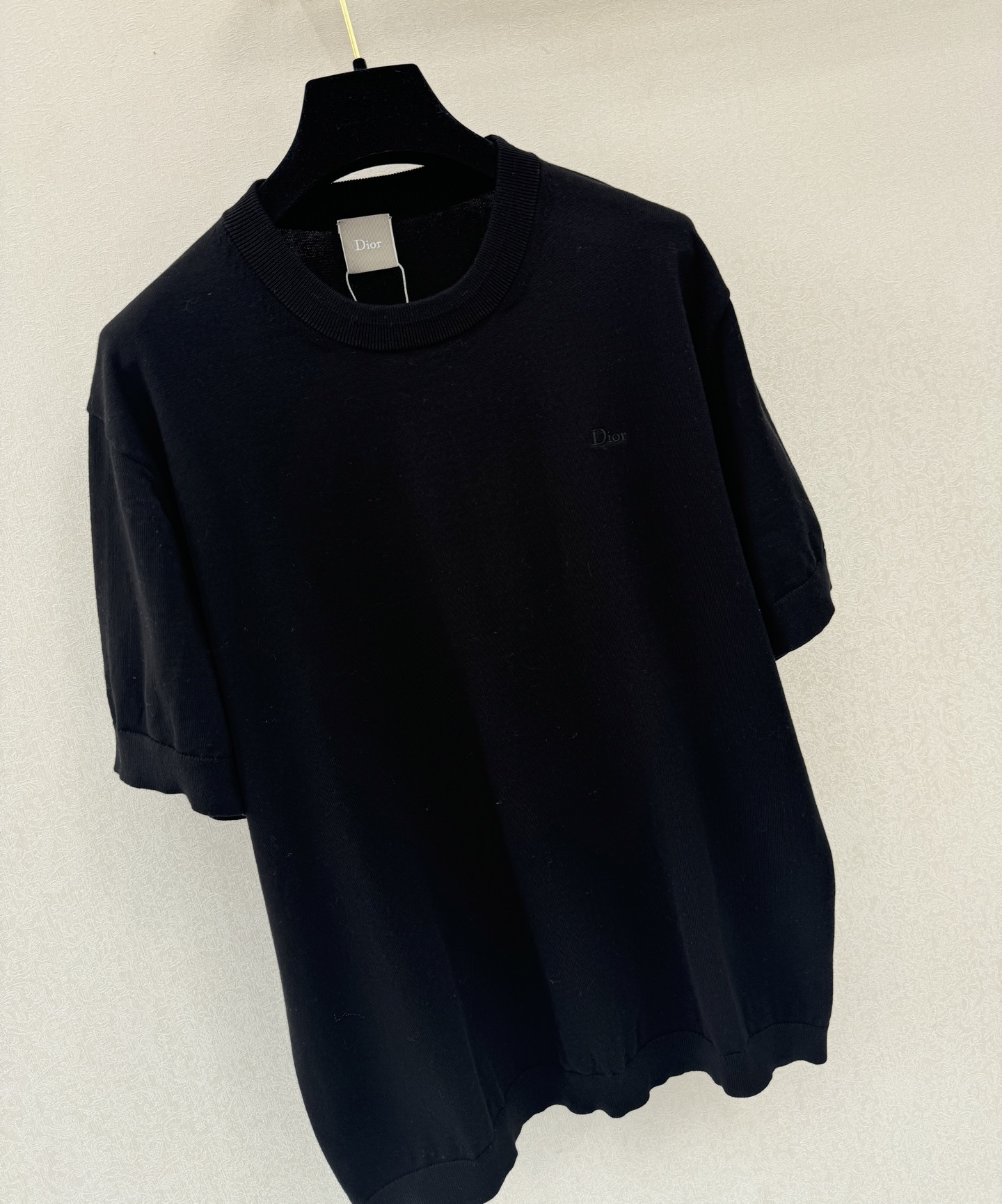 迪奥新品🆕🆕圆领短袖💗💗实拍图🆕🆕三色3码