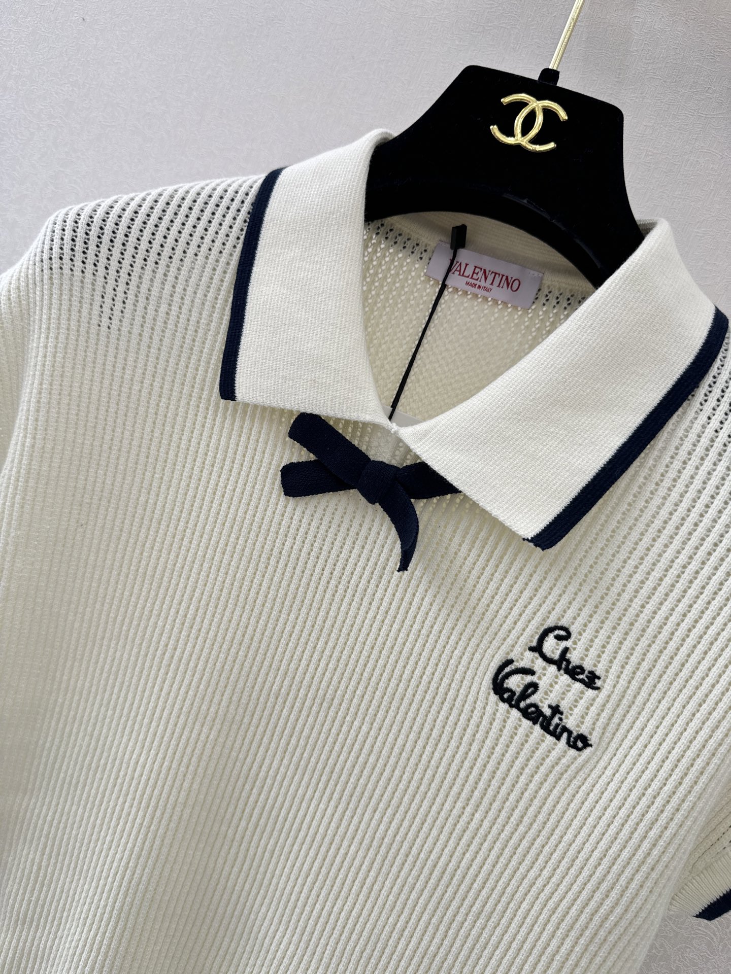 华伦天奴🆕🆕翻领坎肩背心💗💗实拍图🆕两色3码