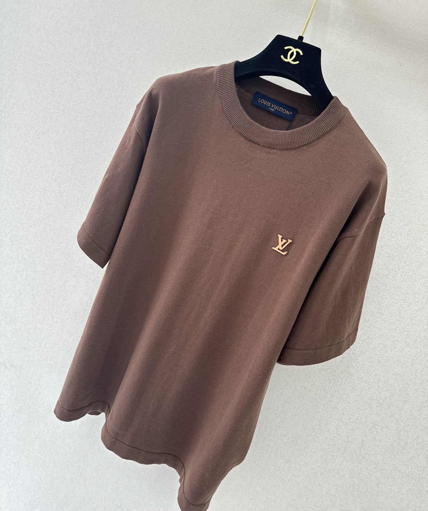 LV新品🆕🆕圆领短袖💗💗实拍图🆕🆕两色4码