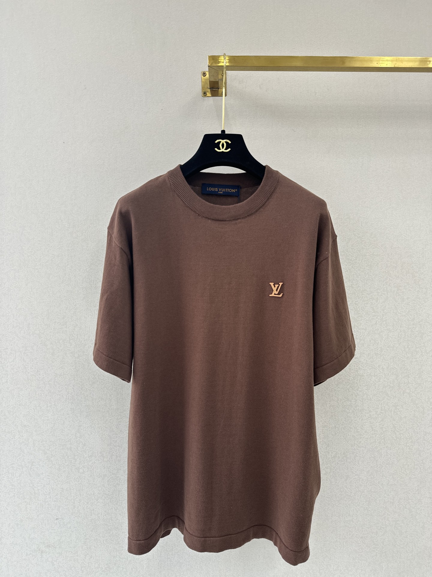 LV新品🆕🆕圆领短袖💗💗实拍图🆕🆕两色4码