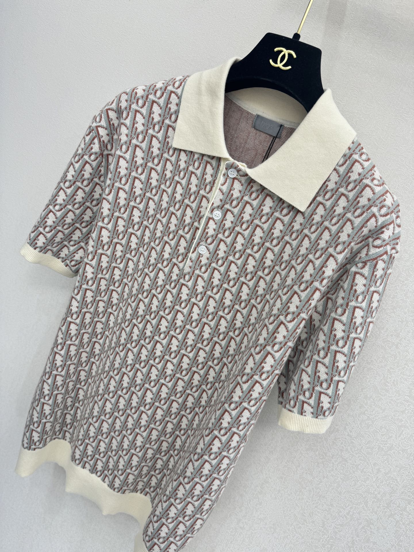 迪奥新品🆕🆕Polo领短袖💗💗实拍图🆕🆕四色4码