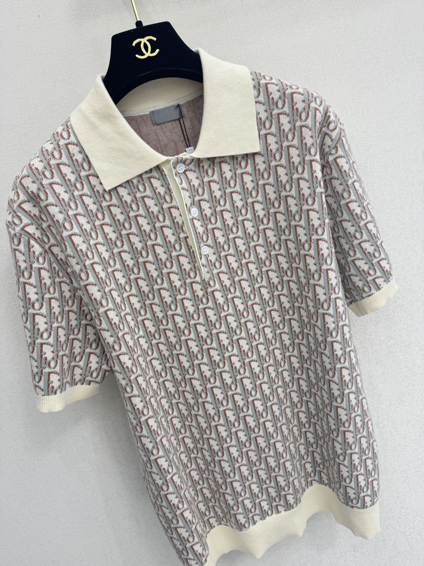 迪奥新品🆕🆕Polo领短袖💗💗实拍图🆕🆕四色4码