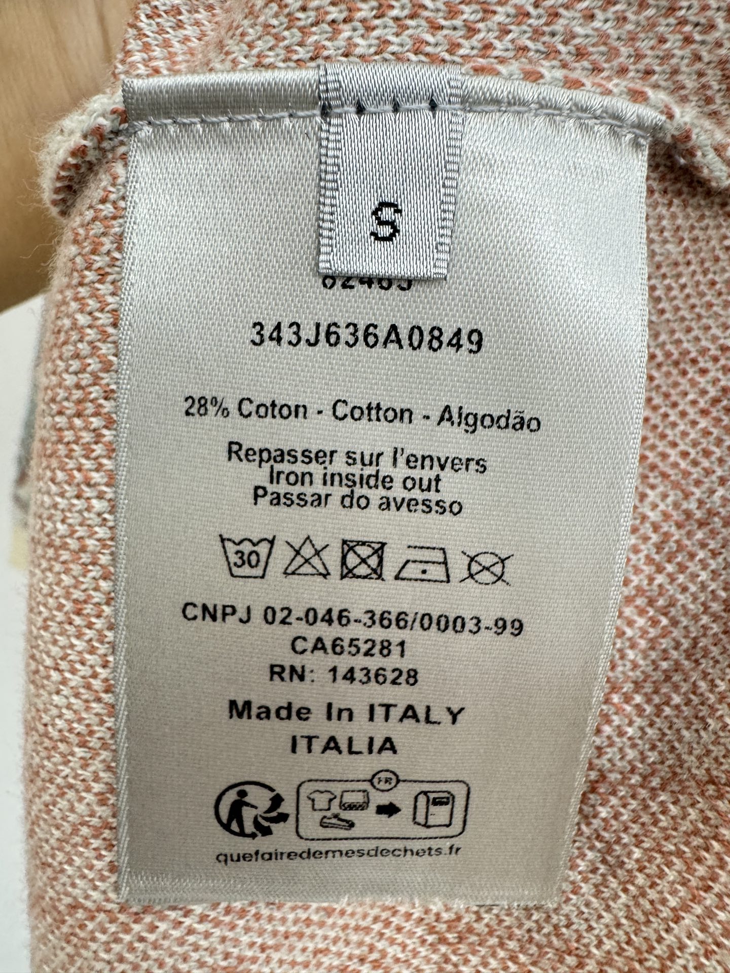 迪奥新品🆕🆕Polo领短袖💗💗实拍图🆕🆕四色4码