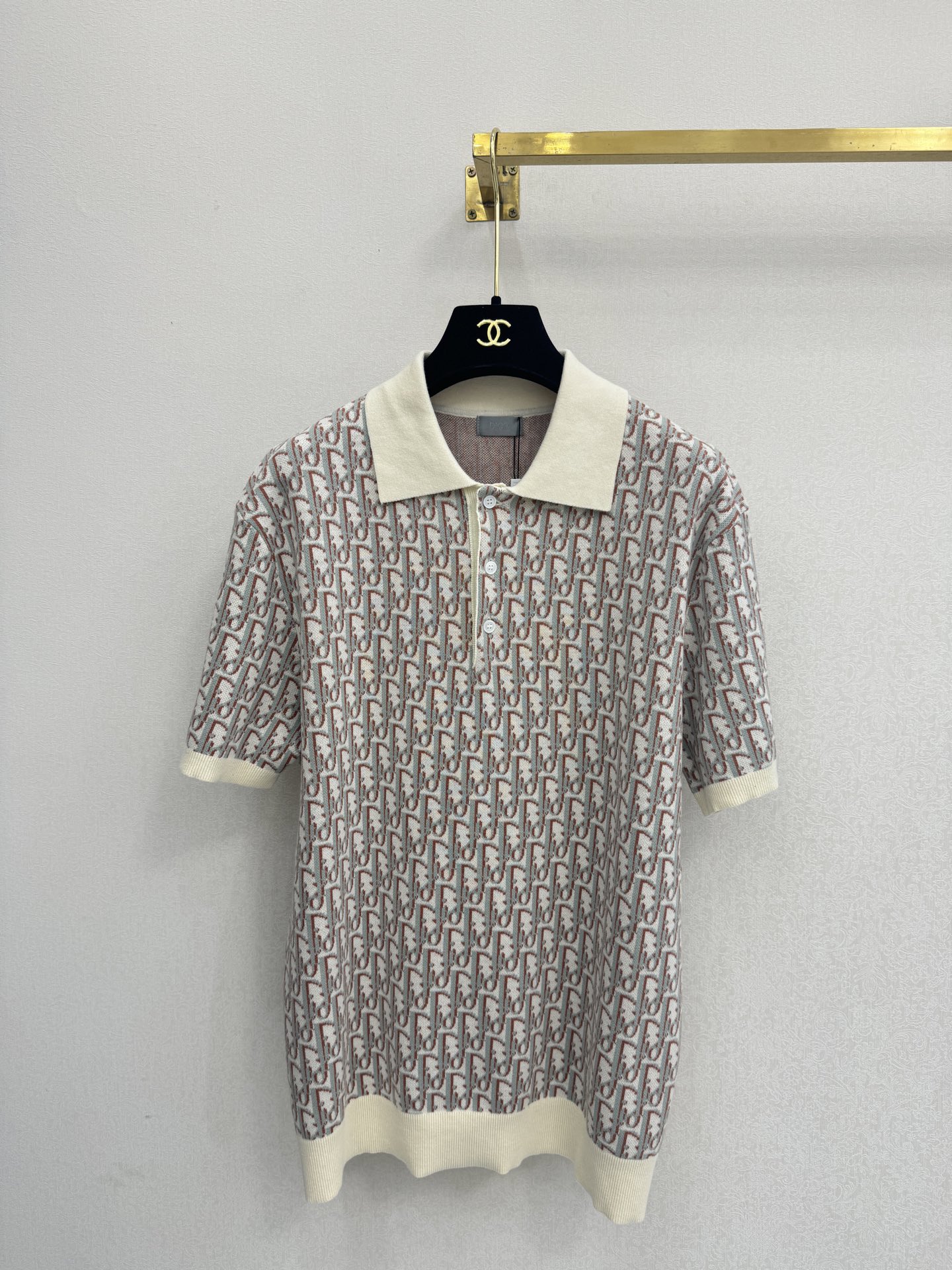 迪奥新品🆕🆕Polo领短袖💗💗实拍图🆕🆕四色4码