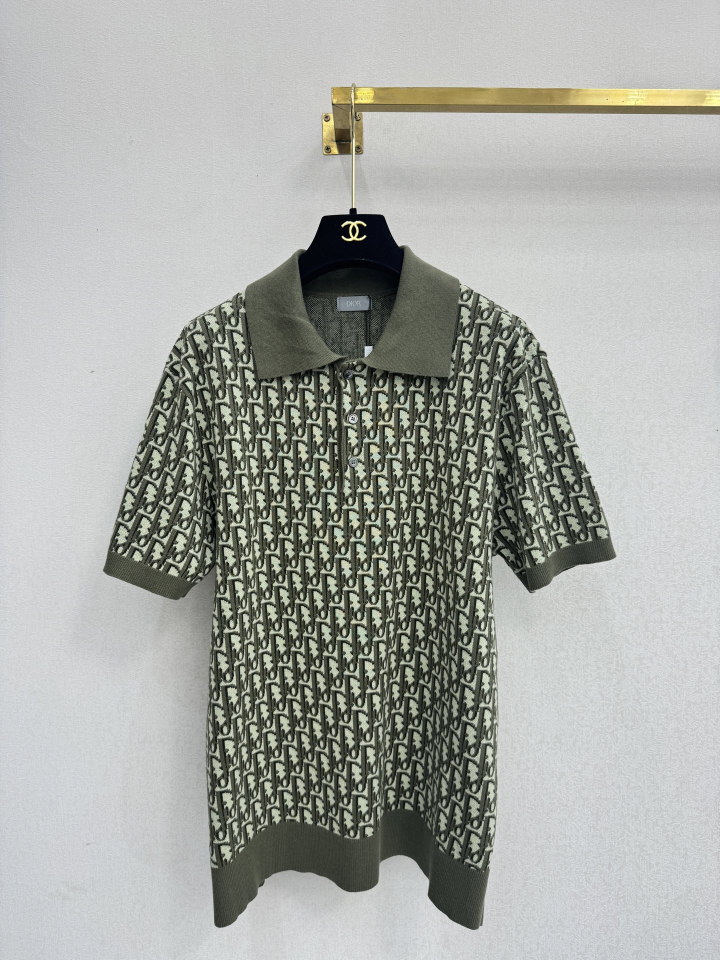 迪奥新品🆕🆕Polo领短袖💗💗实拍图🆕🆕四色4码