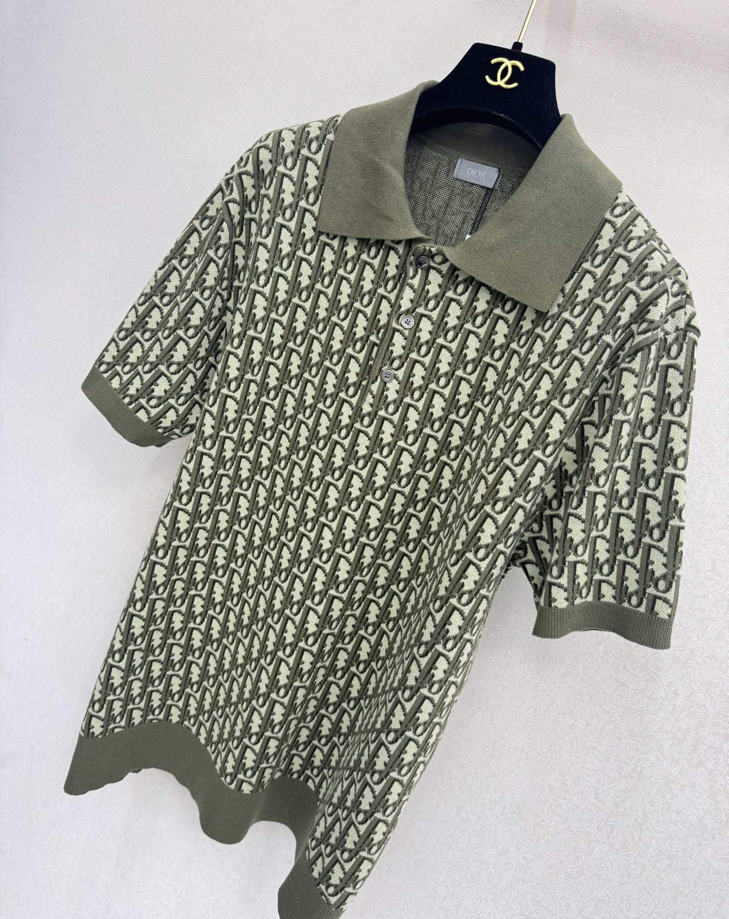 迪奥新品🆕🆕Polo领短袖💗💗实拍图🆕🆕四色4码